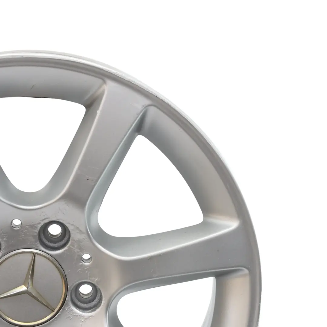 Mercedes W203 Cerchio In Lega 7 Razze Argento 16" ET:31 7J - SKU A2034013002-2 - Numero di parte A2034013002
