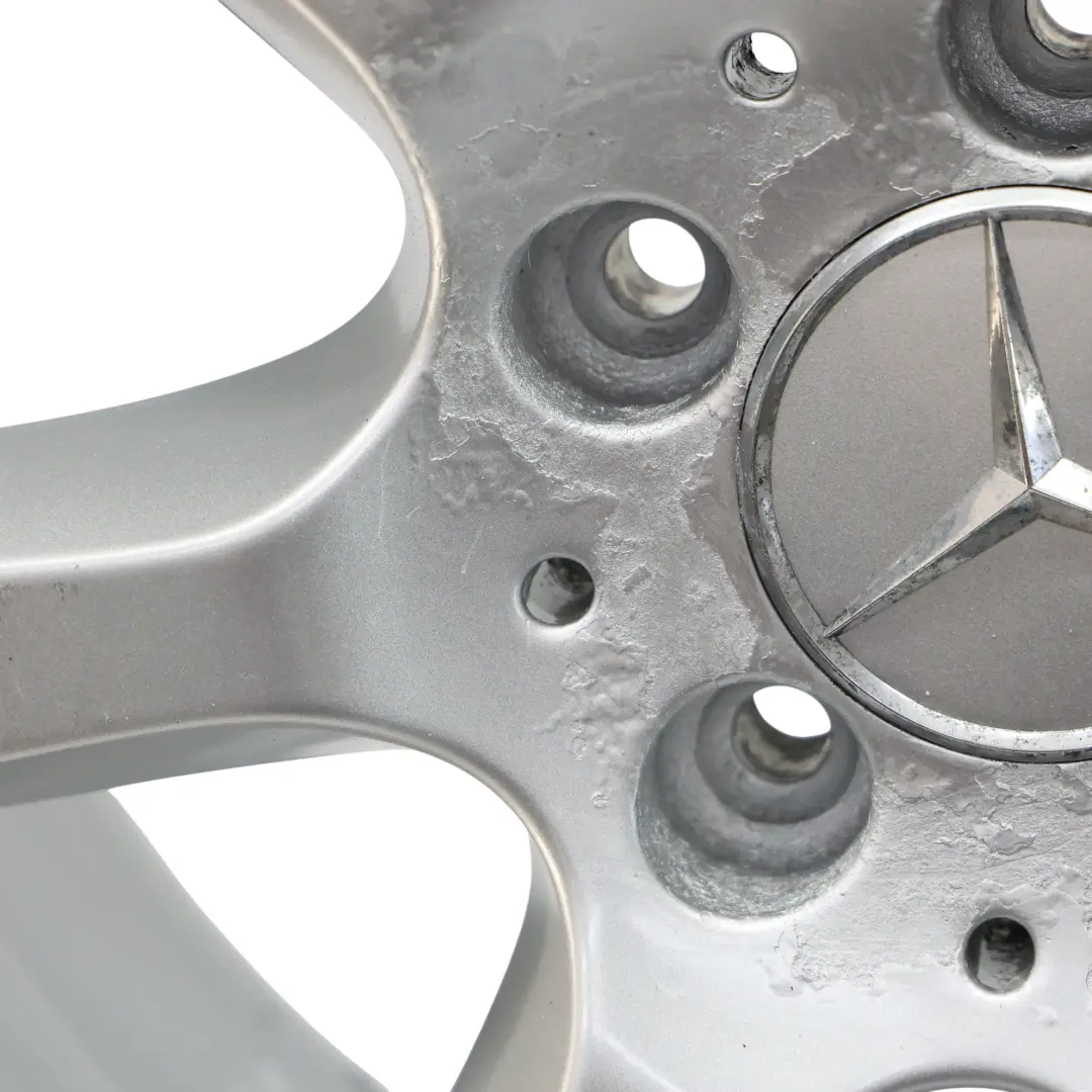 Rim Alloy 7 Spoke Silver 16" ET:31 7J to Mercedes W203 Wheel with Part number A2034013002 Mercedes W203 Wheel Rim Alloy 7 Spoke Silver 16" ET:31 7J - SKU A2034013002-3 - Part number A2034013002