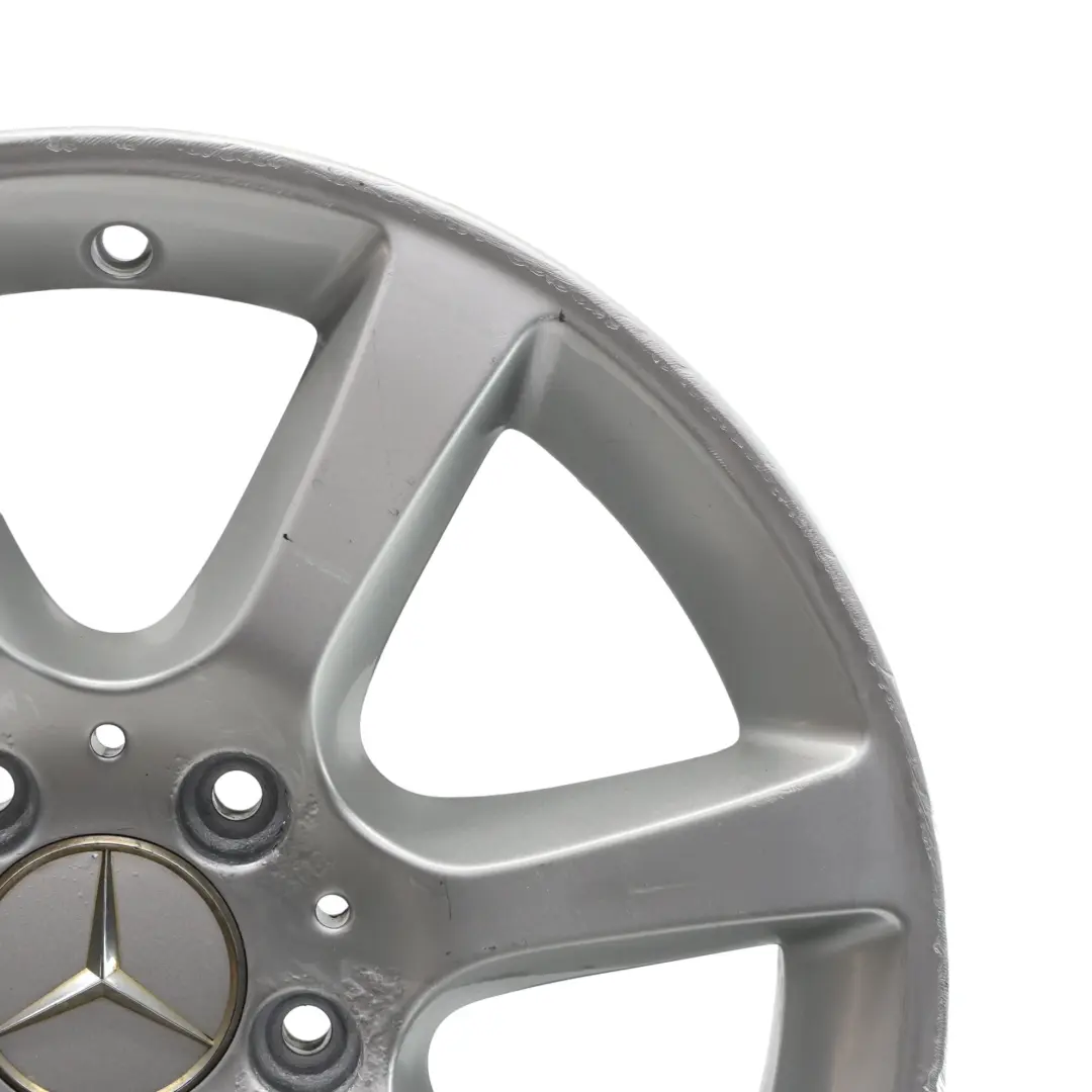 Mercedes W203 Wheel Rim Alloy 7 Spoke Silver 16" ET:31 7J - SKU A2034013002-4 - Part number A2034013002