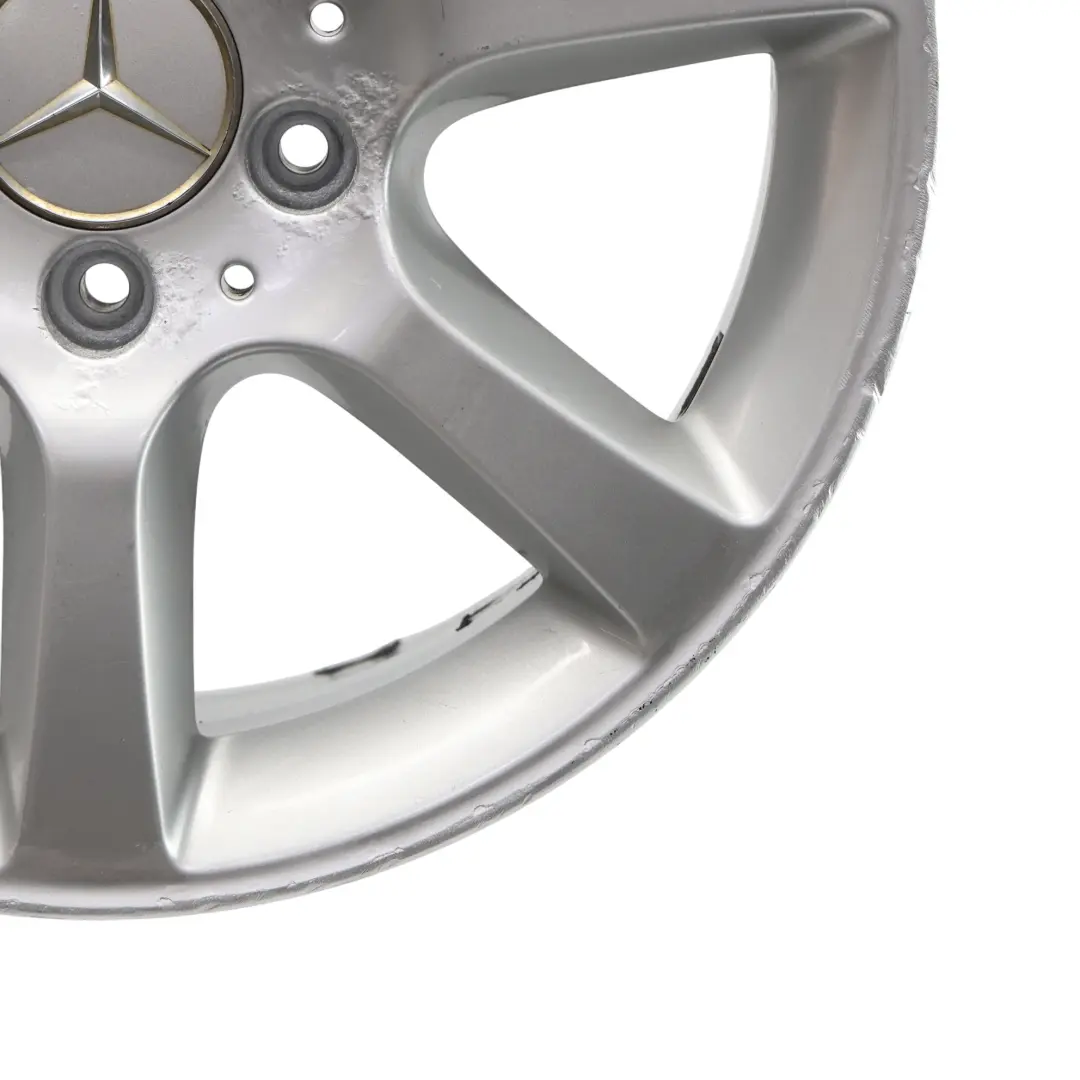 Mercedes W203 Wheel Rim Alloy 7 Spoke Silver 16" ET:31 7J - SKU A2034013002-4 - Part number A2034013002