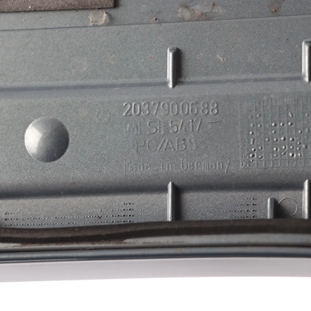 Mercedes W203 Touring Rear Spoiler Boot Trunk Tailgate Perlite Grey Finish 747 - SKU A2037900488-PGR - Part number A2037900488