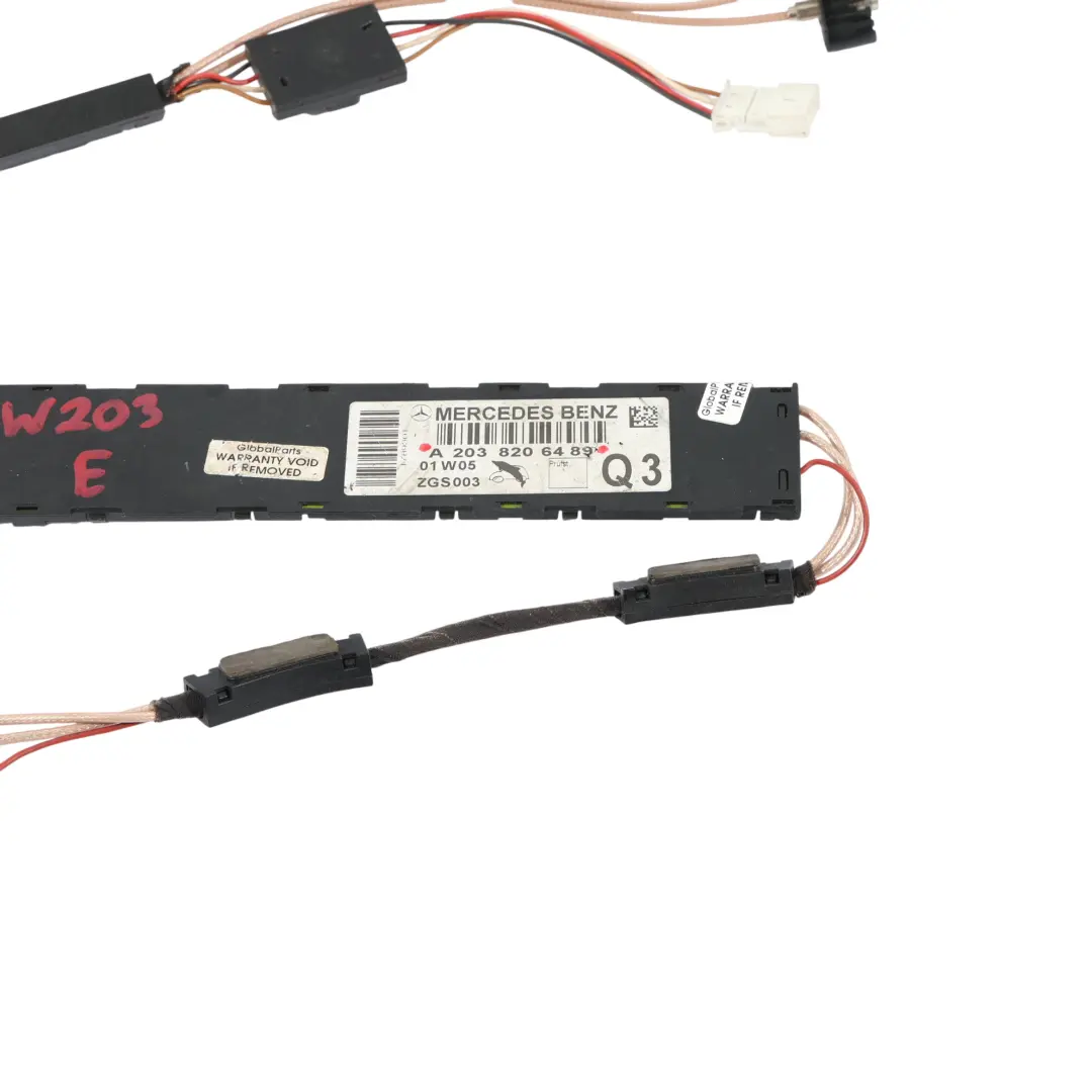 Mercedes W203 Amplificatore Antenna ECU Modulo Antenna Booster Unità - SKU A2038206489-1 - Numero di parte A2038206489
