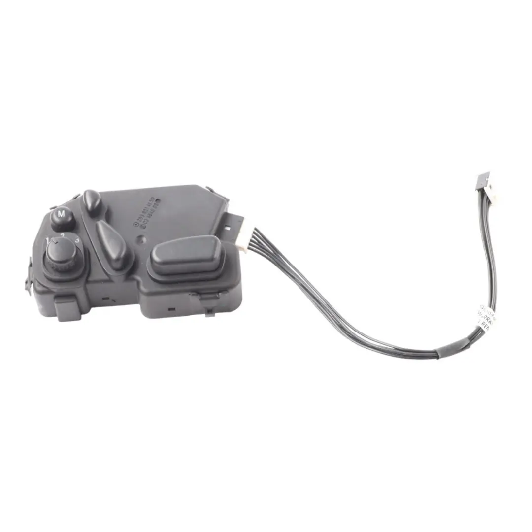 Mercedes W203 Switch Panel Electric Seat Memory Unit Left N/S - SKU A2038214158 - Part number A2038214158