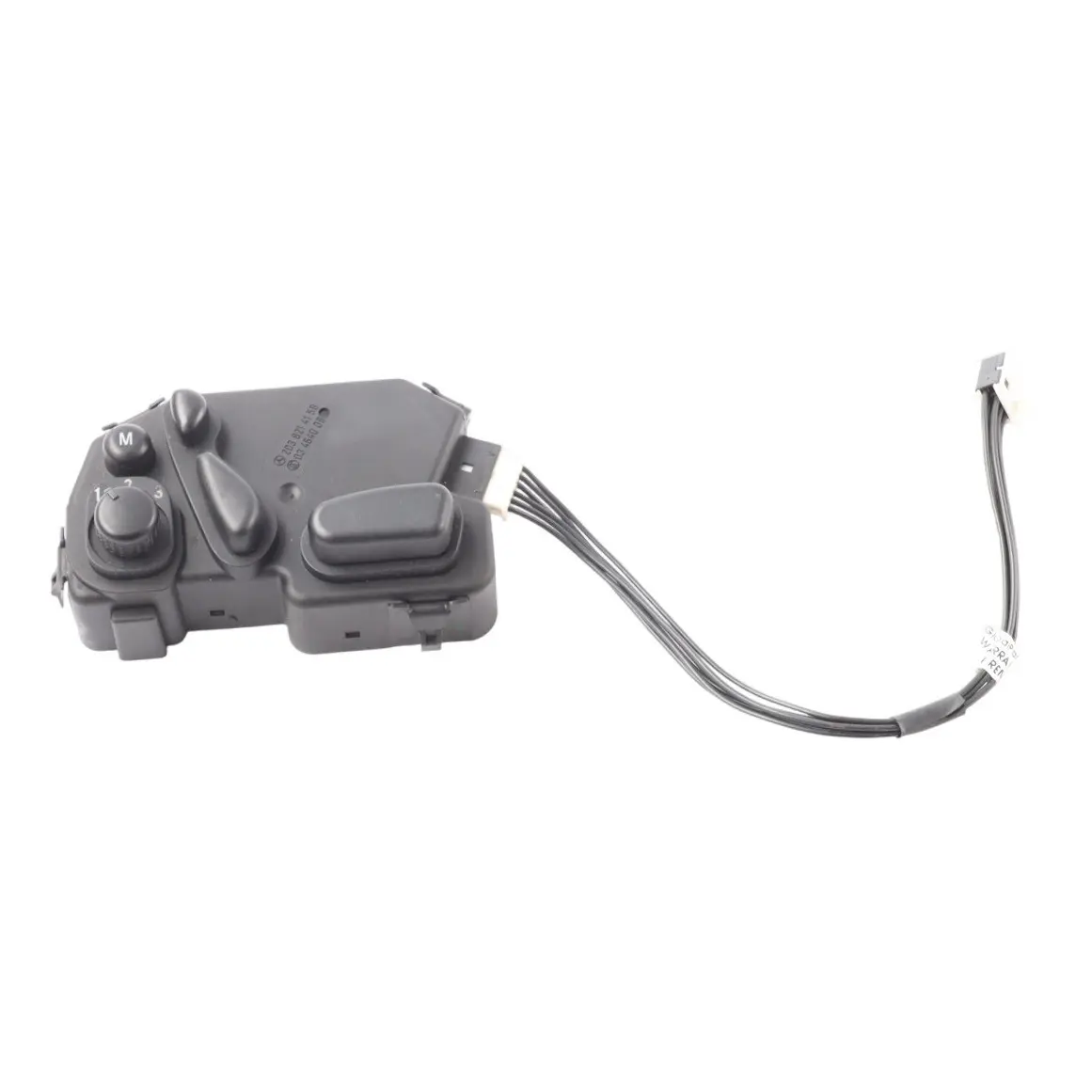 Mercedes W203 Switch Panel Electric Seat Memory Unit Left N/S A2038214158