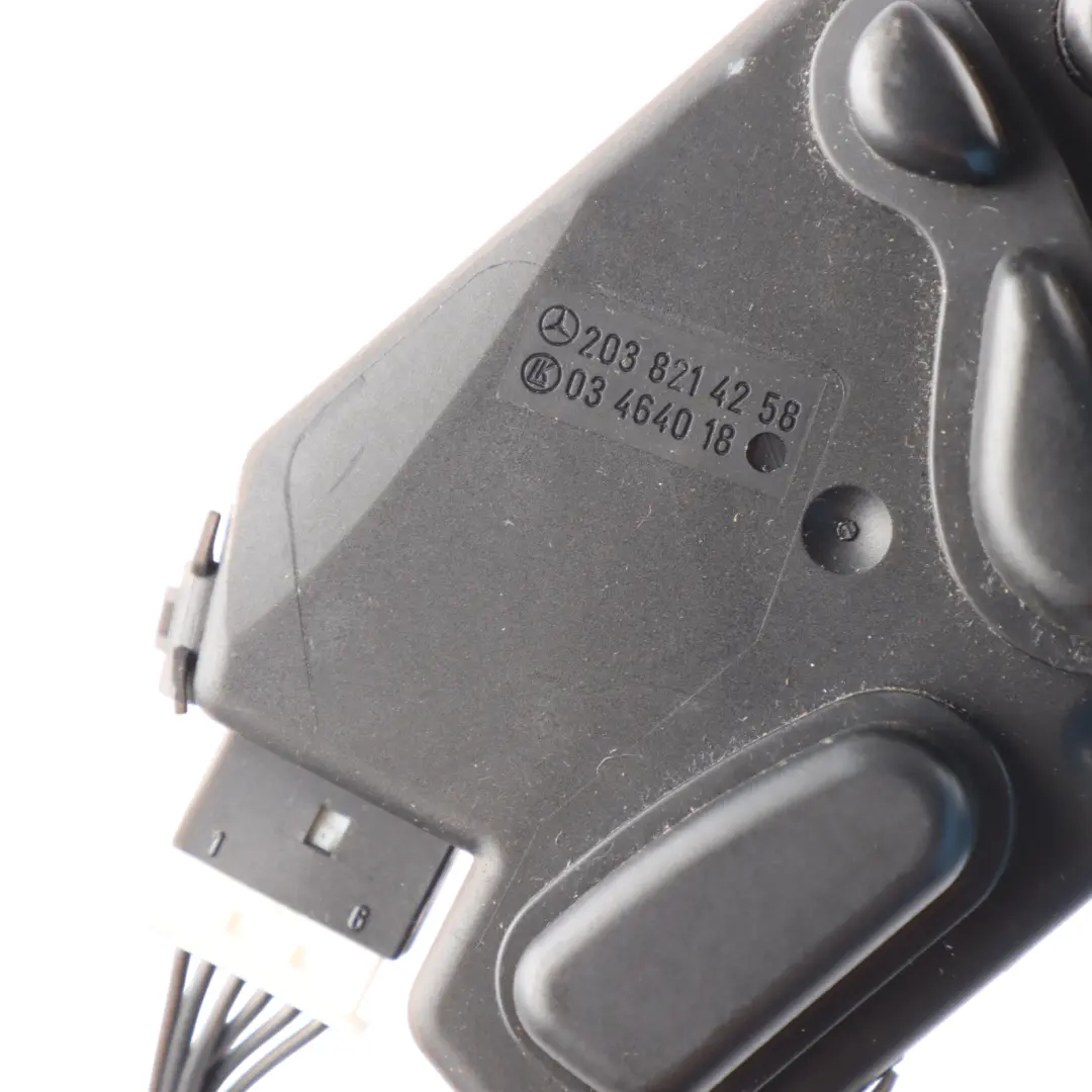 Switch Panel Electric Seat Memory Unit Right O/S to Mercedes W203 with Part number A2038214258 Mercedes W203 Switch Panel Electric Seat Memory Unit Right O/S - SKU A2038214258 - Part number A2038214258