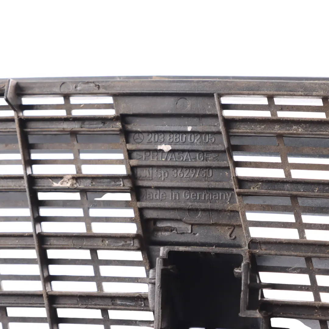 Front Hood Top Cover Grill Perlite Grey Finish - 747 to Mercedes W203 with Part number A2038801905 Mercedes W203 Front Hood Top Cover Grill Perlite Grey Finish - 747 - SKU A2038801905-PGR - Part number A2038801905