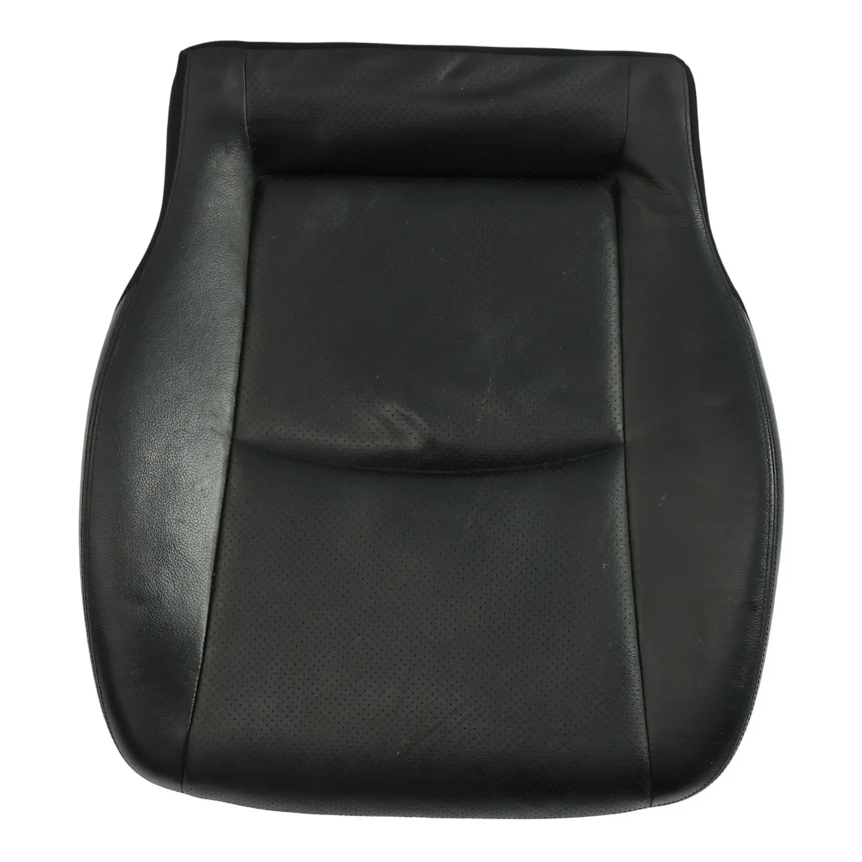 Mercedes CLC CL203 Coupe Front Seat Base Cushion Heated Leather Black Right O/S