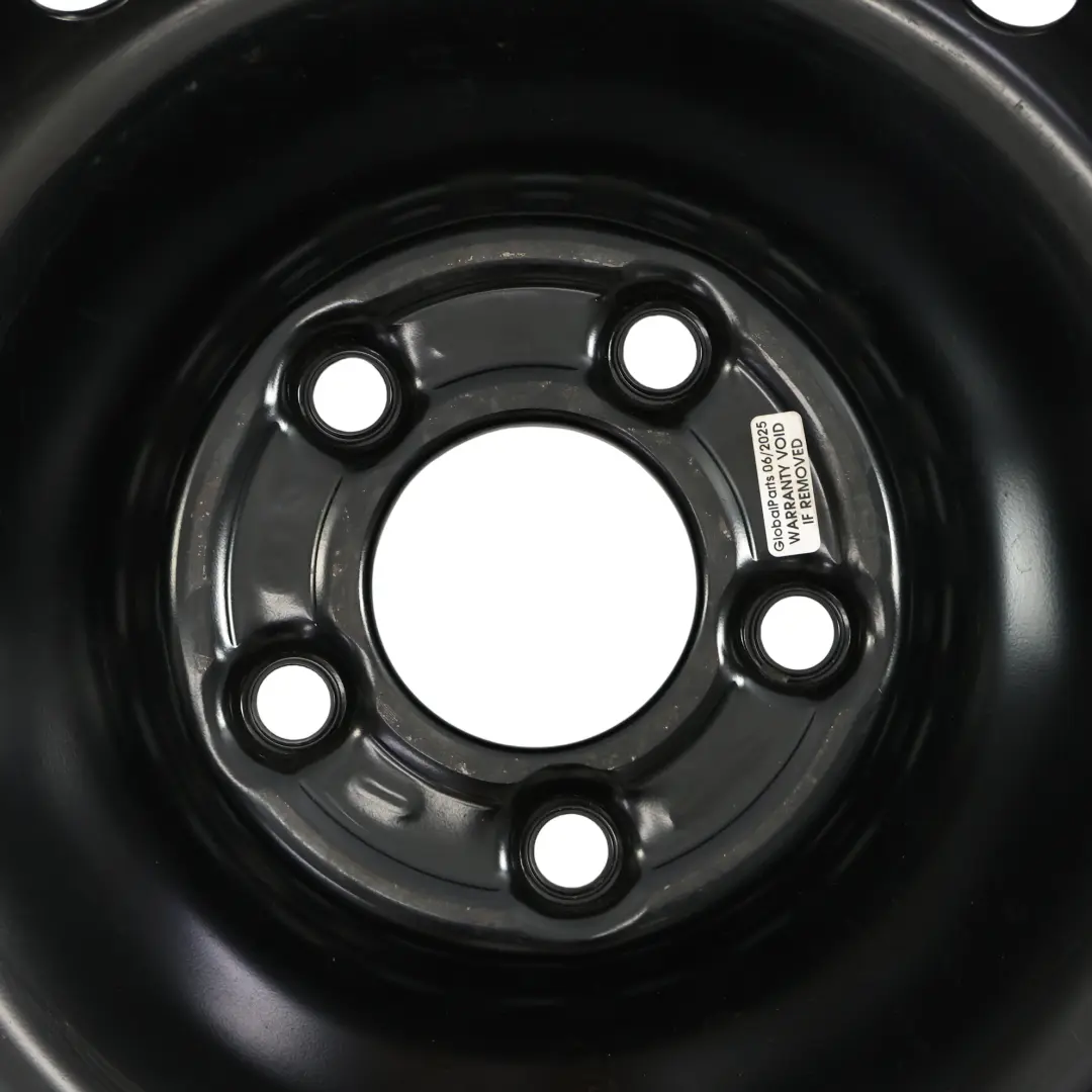 Mercedes W204 Cerchio Ruota Scorta In Acciaio R16 3,5B ET:20 Nero - SKU A2044000302-3 - Numero di parte A2044000302