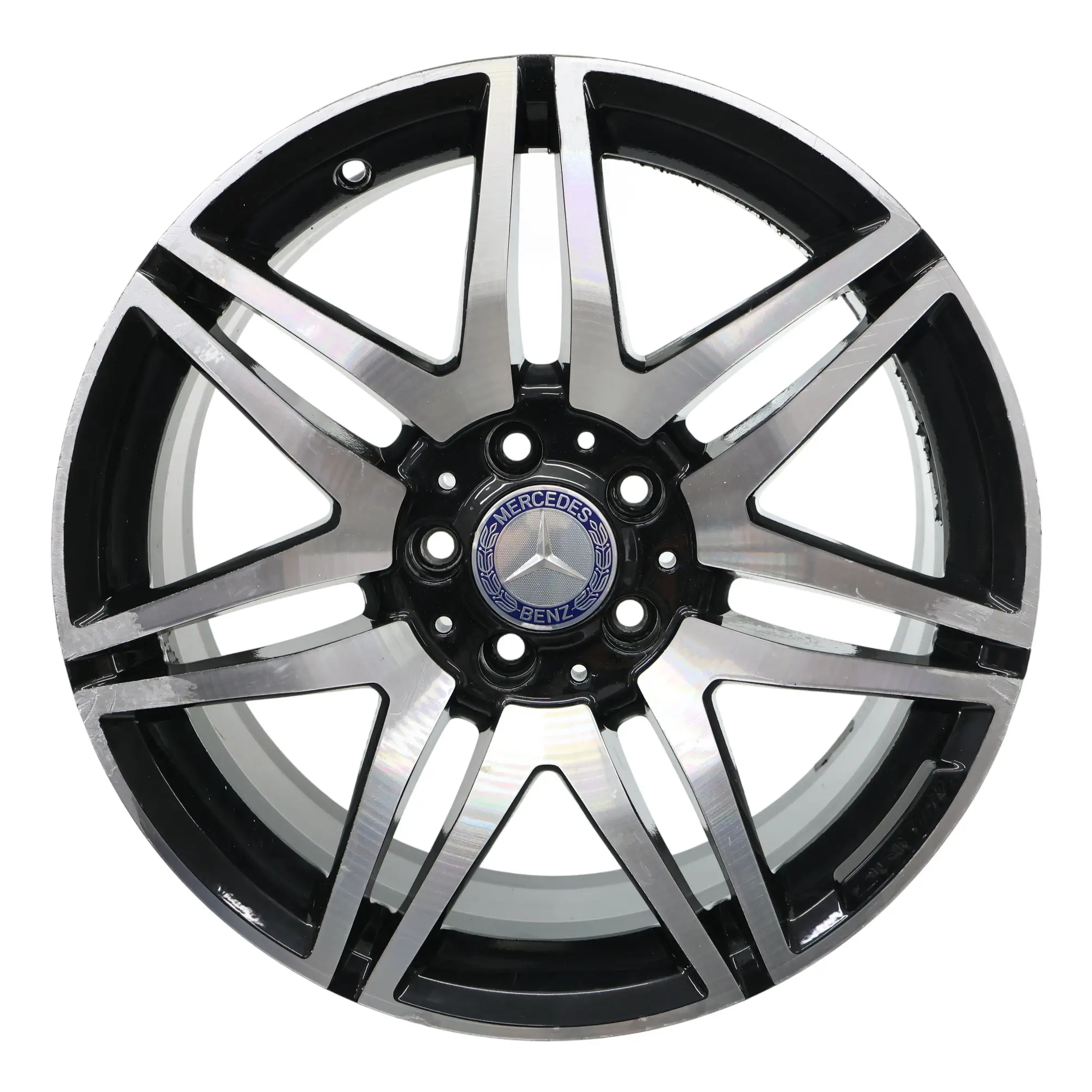 Mercedes W204 AMG Rear Wheel Alloy Rim 18" Double Spoke ET:54 8.5J A2044010704