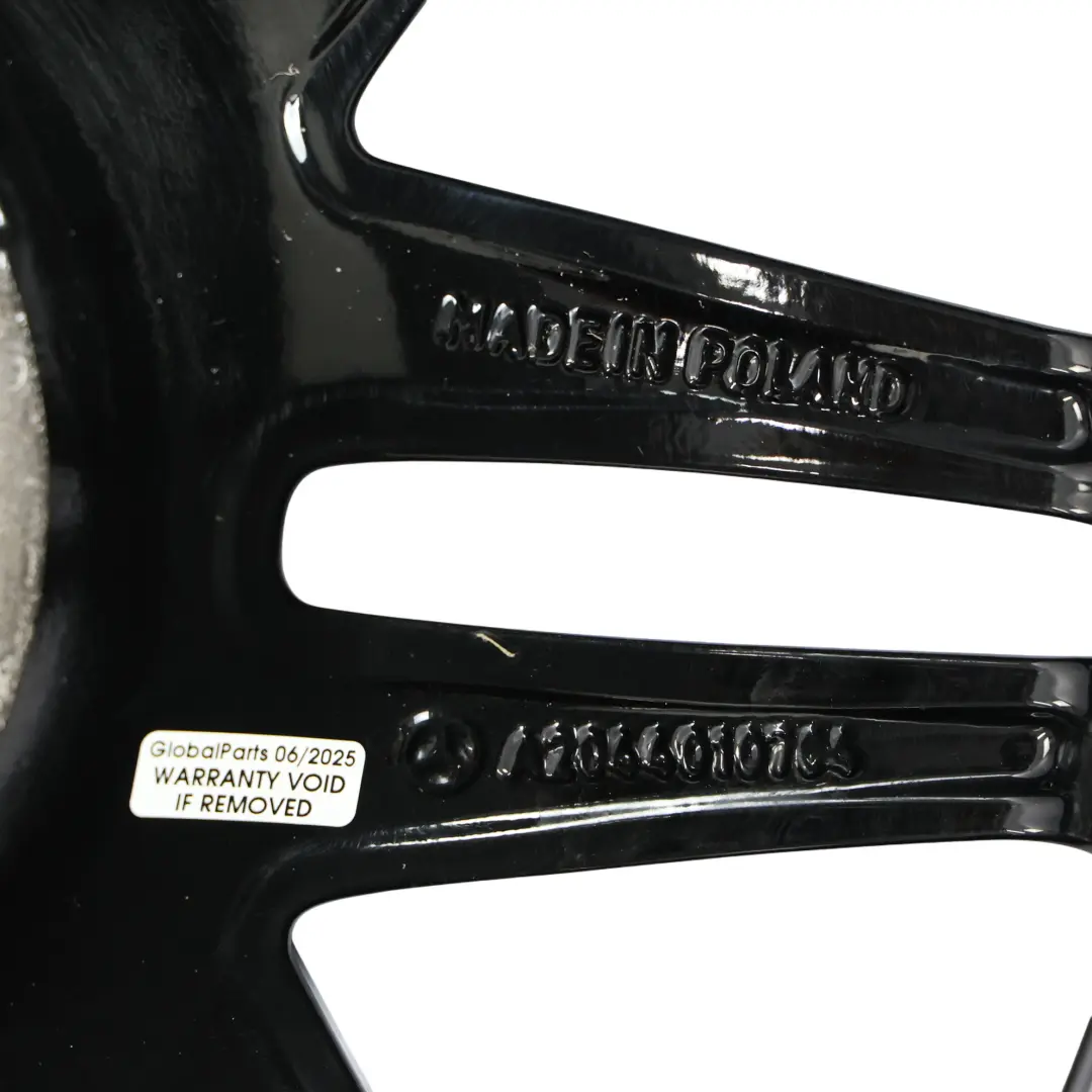 Mercedes W204 AMG Rear Wheel Alloy Rim 18" Double Spoke ET:54 8.5J - SKU A2044010704-2 - Part number A2044010704