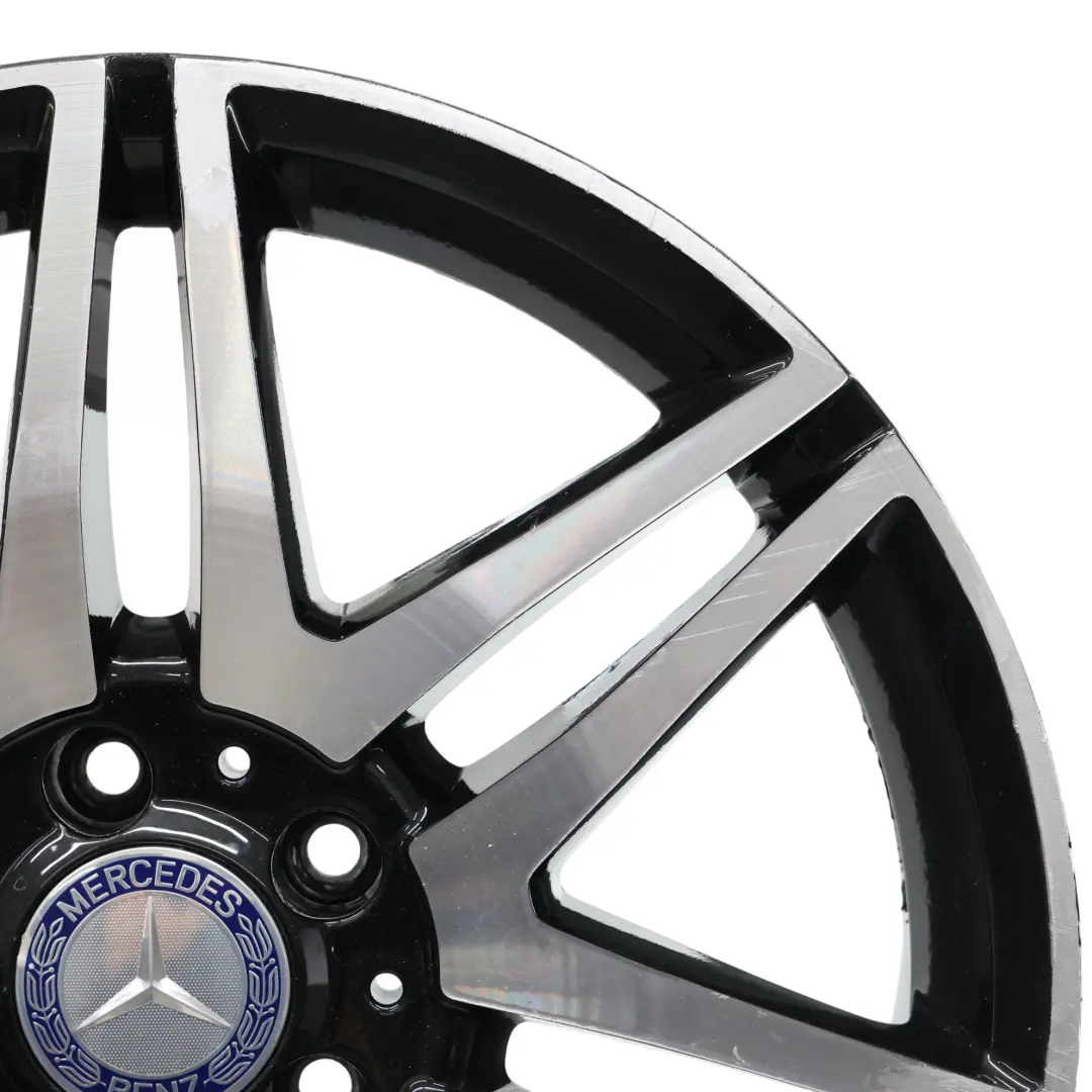  Jante Alliage Roue Arrière Mercedes W204 AMG 18" À Rayons ET:54 8.5J - SKU A2044010704-2 - Numéro de pièce A2044010704