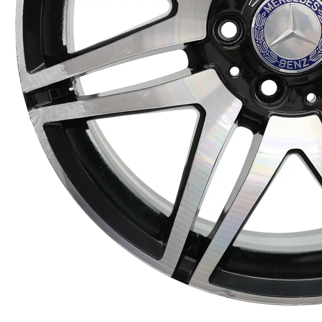 Mercedes W204 AMG Rear Wheel Alloy Rim 18" Double Spoke ET:54 8.5J - SKU A2044010704-2 - Part number A2044010704