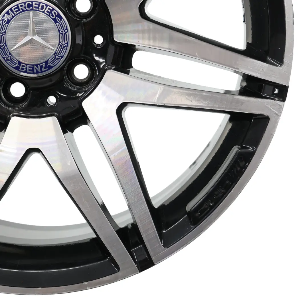 Mercedes W204 AMG Rear Wheel Alloy Rim 18" Double Spoke ET:54 8.5J - SKU A2044010704-2 - Part number A2044010704