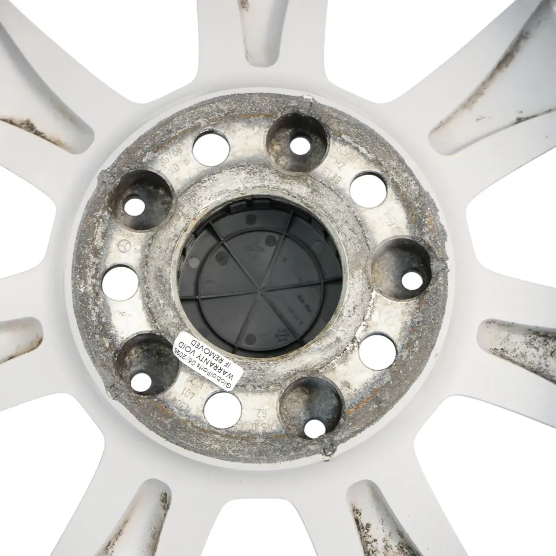 Cerchio in lega argento 7 razze 16" 6J ET:39 per Mercedes W204 con numero di parte A2044011002 Mercedes W204 Cerchio in lega argento 7 razze 16" 6J ET:39 - SKU A2044011002-1 - Numero di parte A2044011002