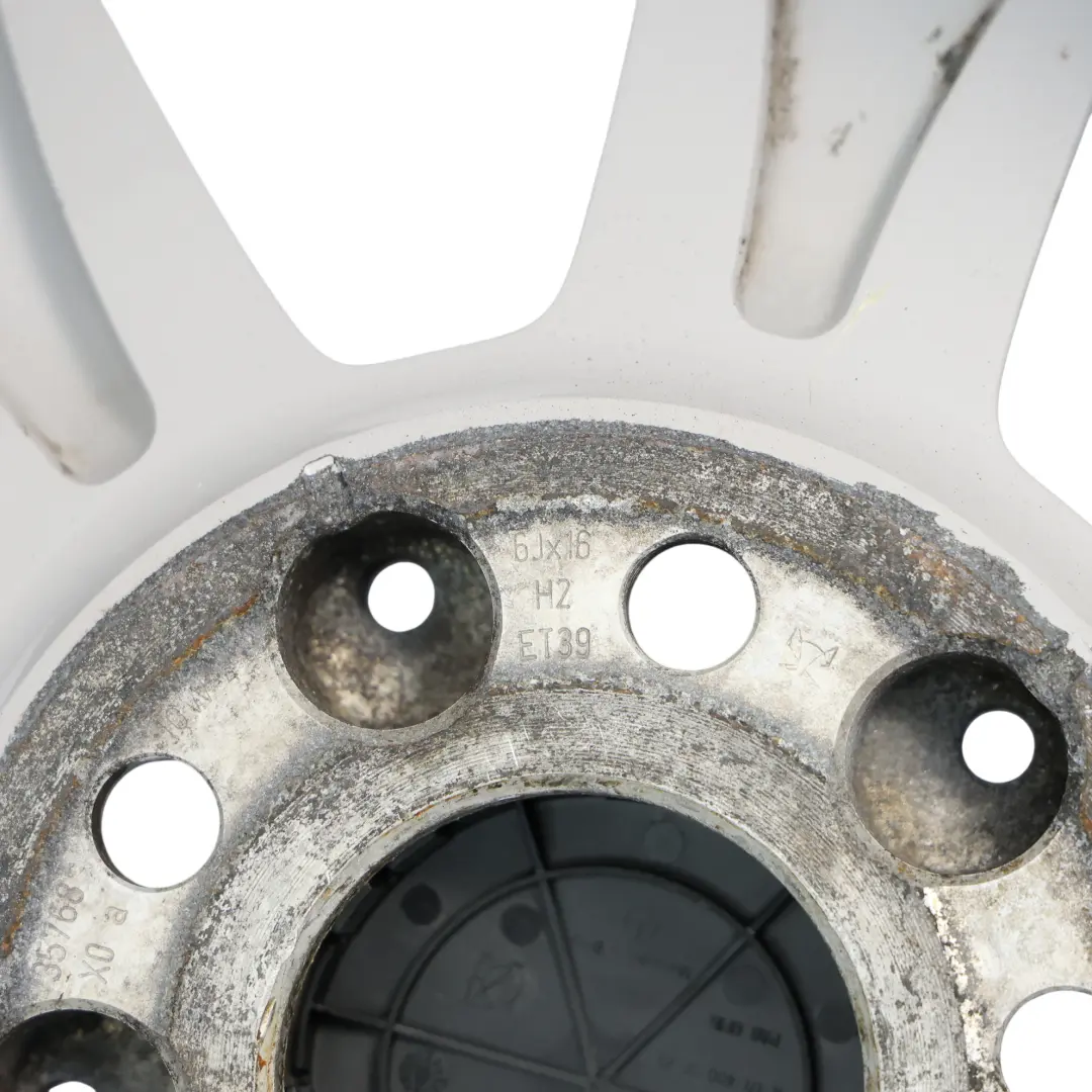 Mercedes W204 Silberne Leicht metall felge 7 Speichen 16" 6J ET:39 - SKU A2044011002-1 - Teilenummer A2044011002