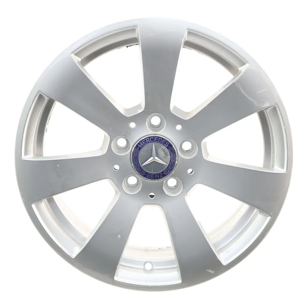 Mercedes W204 Silver Alloy Wheel Rim 7 Spoke 16" 6J ET:39 - SKU A2044011002-3 - Part number A2044011002