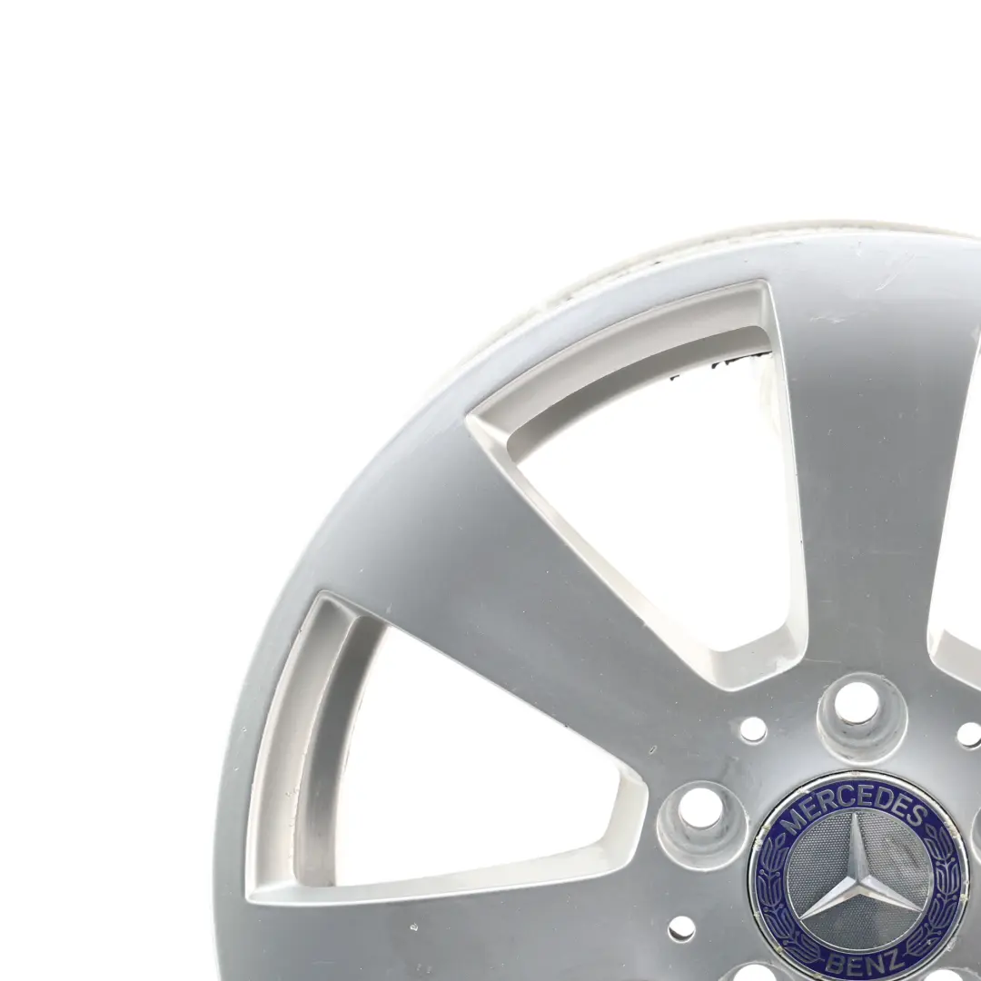 Mercedes W204 Silver Alloy Wheel Rim 7 Spoke 16" 6J ET:39 - SKU A2044011002-3 - Part number A2044011002