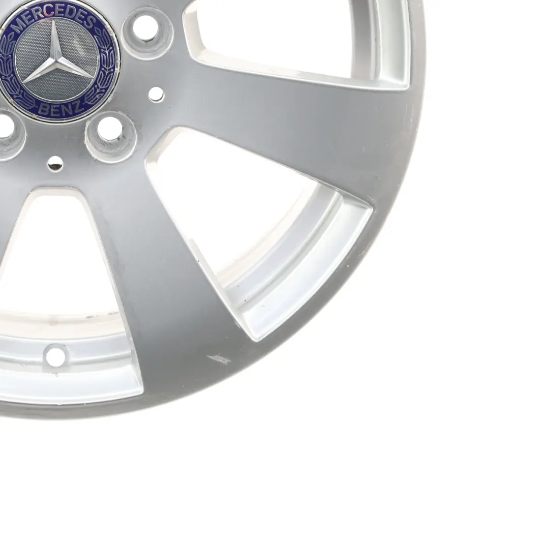 Mercedes W204 Silver Alloy Wheel Rim 7 Spoke 16" 6J ET:39 - SKU A2044011002-3 - Part number A2044011002