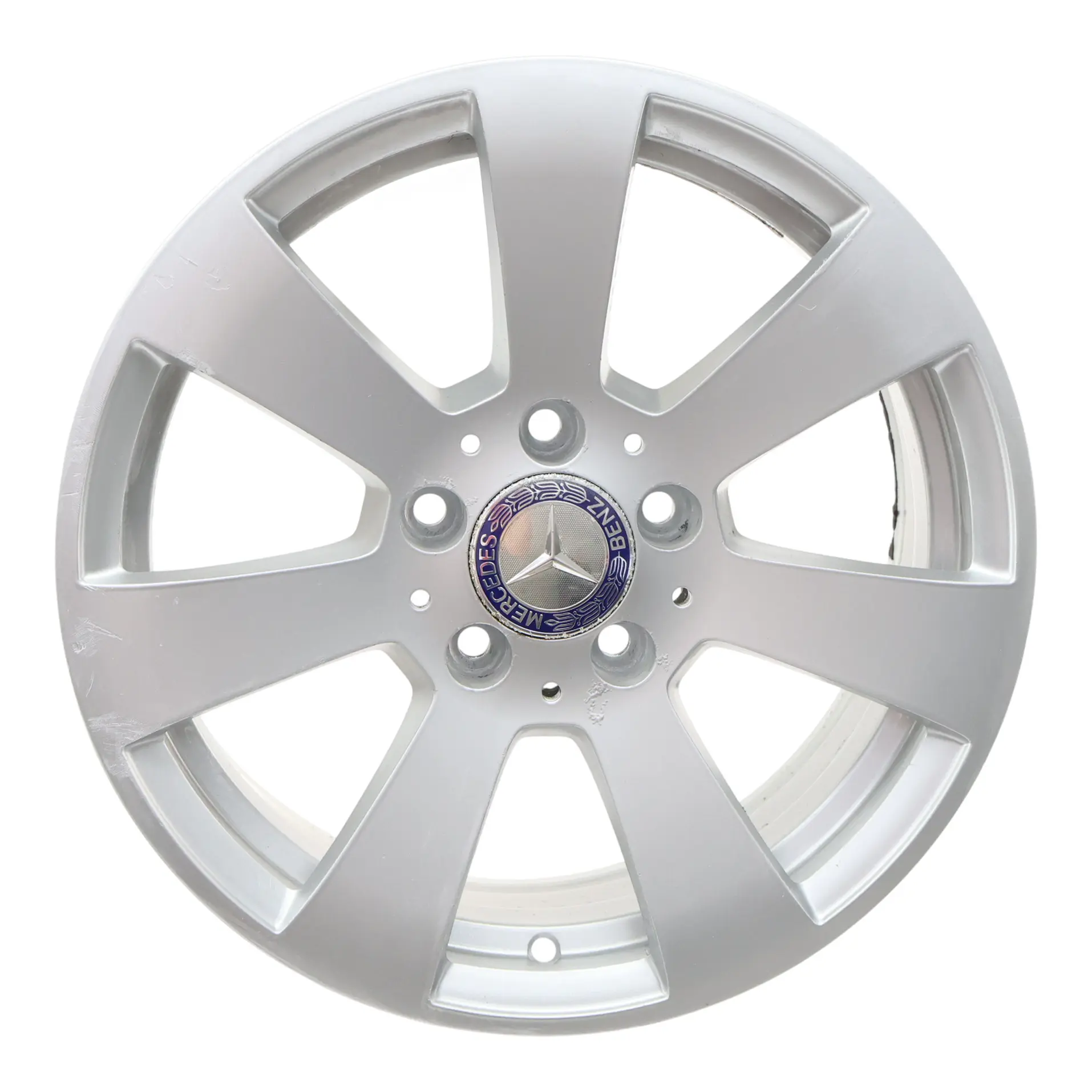 Mercedes W204 Alloy Rim 7 Hole Wheel 16" ET:43 7J Silver A2044011102