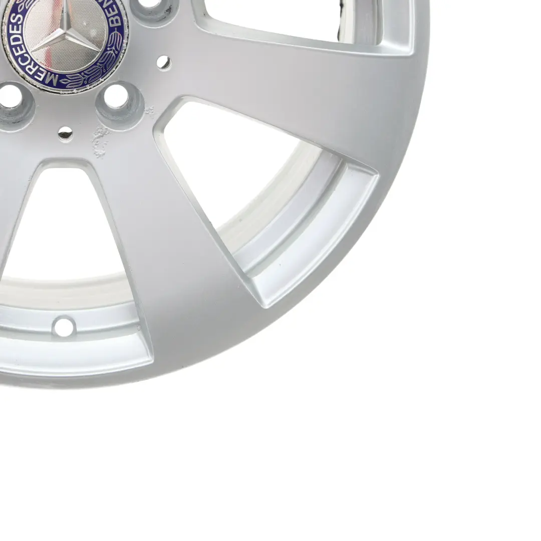 Mercedes W204 Alloy Rim 7 Hole Wheel 16" ET:43 7J Silver - SKU A2044011102-11 - Part number A2044011102