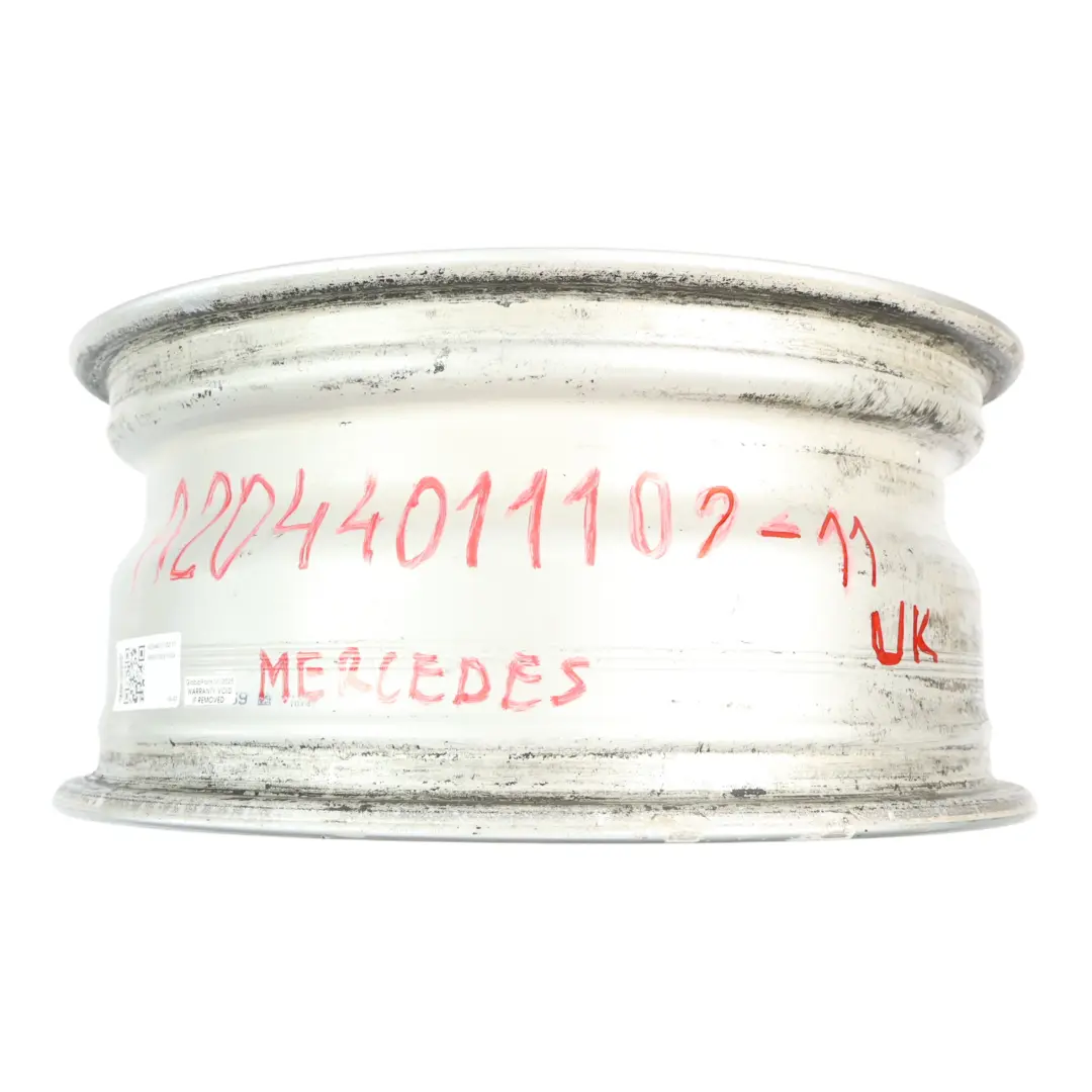 Alloy Rim 7 Hole Wheel 16" ET:43 7J Silver to Mercedes W204 with Part number A2044011102 Mercedes W204 Alloy Rim 7 Hole Wheel 16" ET:43 7J Silver - SKU A2044011102-11 - Part number A2044011102