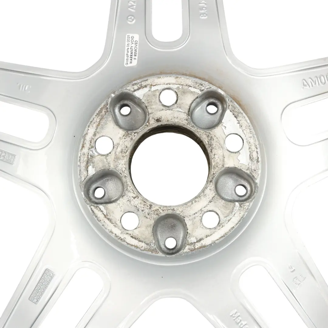 Mercedes W204 AMG Felga Aluminiowa Tylna Srebrna 18" 8,5J ET:54 - SKU A2044014202-4 - Numer Części A2044014202