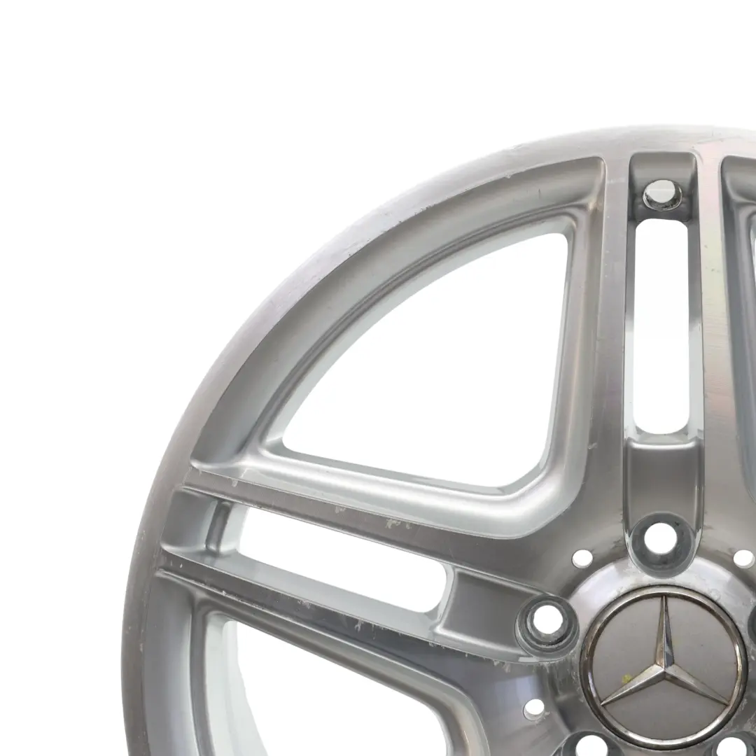Mercedes W204 AMG Leicht Metall Felge Hinten Silber 18" 8,5J ET:54 - SKU A2044014202-4 - Teilenummer A2044014202