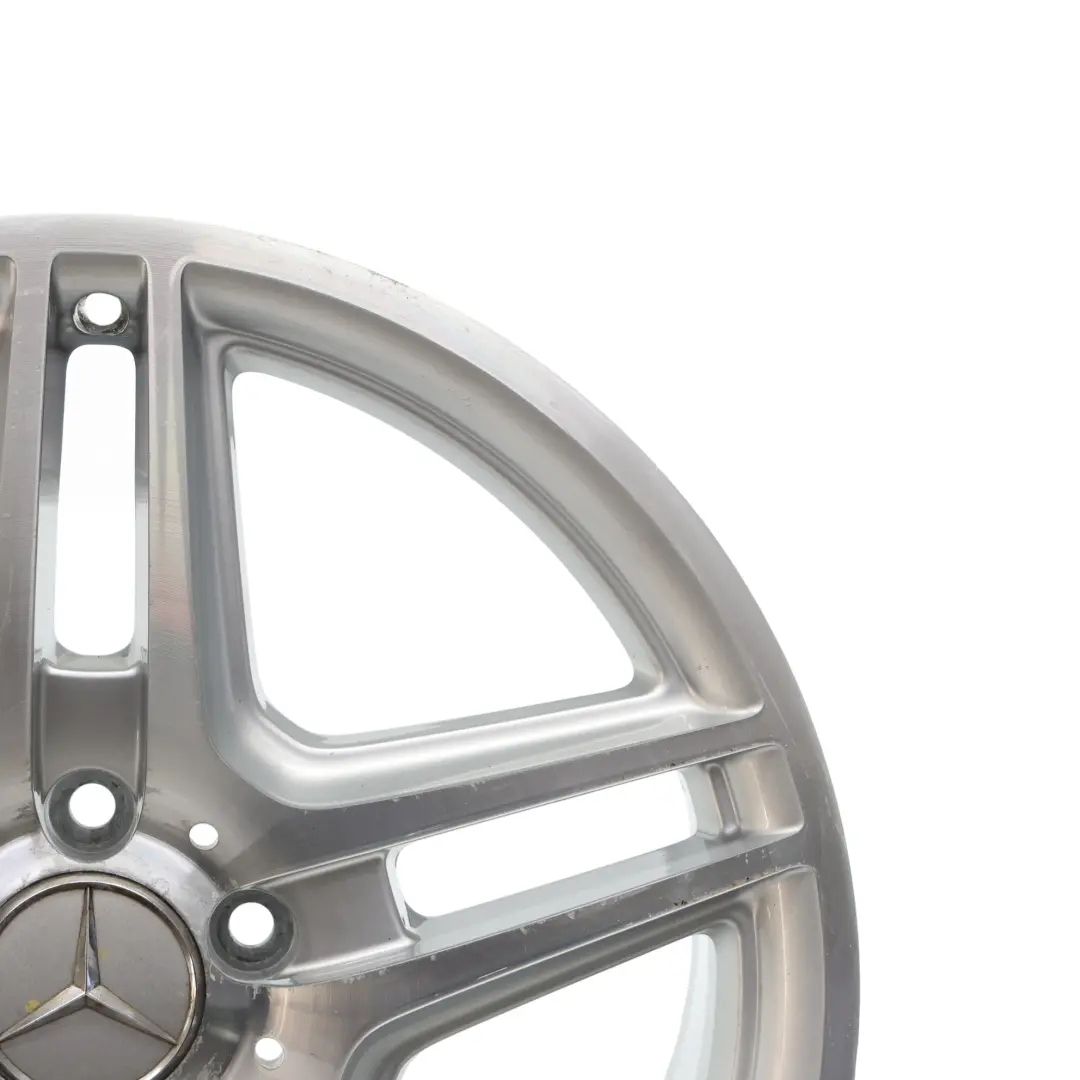 Mercedes W204 AMG Felga Aluminiowa Tylna Srebrna 18" 8,5J ET:54 - SKU A2044014202-4 - Numer Części A2044014202