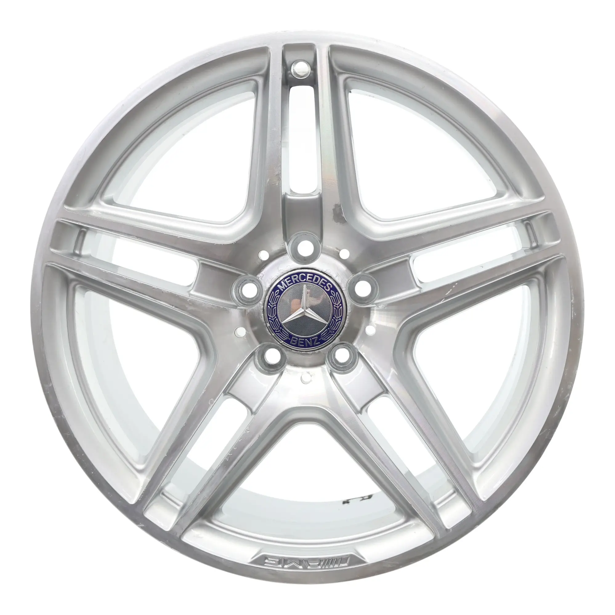 Mercedes W204 AMG Rear Silver Alloy Wheel Rim 18" 8,5J ET:54 A2044014202