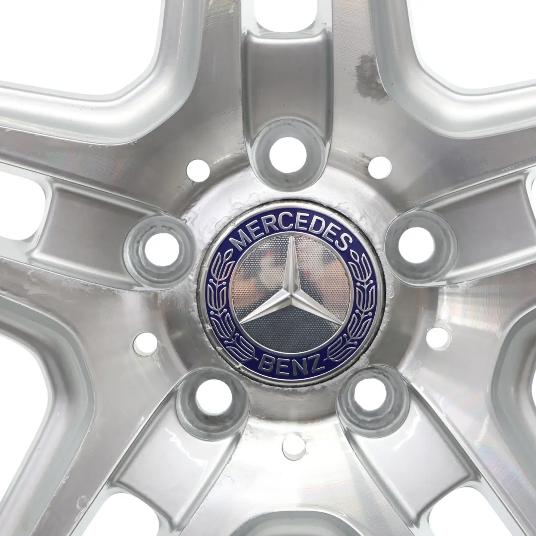 Mercedes W204 AMG Rear Silver Alloy Wheel Rim 18" 8,5J ET:54 - SKU A2044014202 - Part number A2044014202