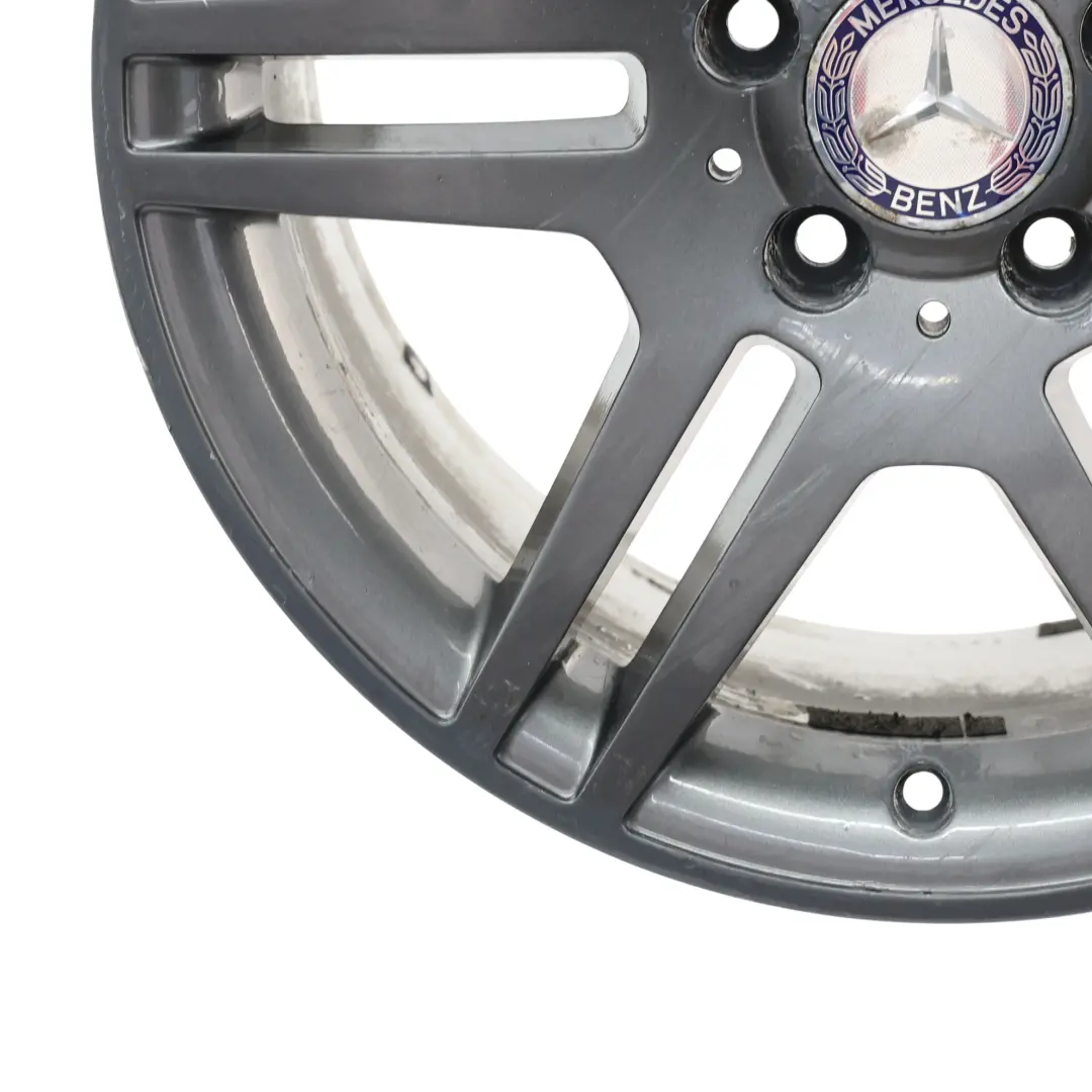 Mercedes W204 AMG Grey Rear Alloy Wheel Rim 17" ET:58 8,5J - SKU A2044014602-7 - Part number A2044014602