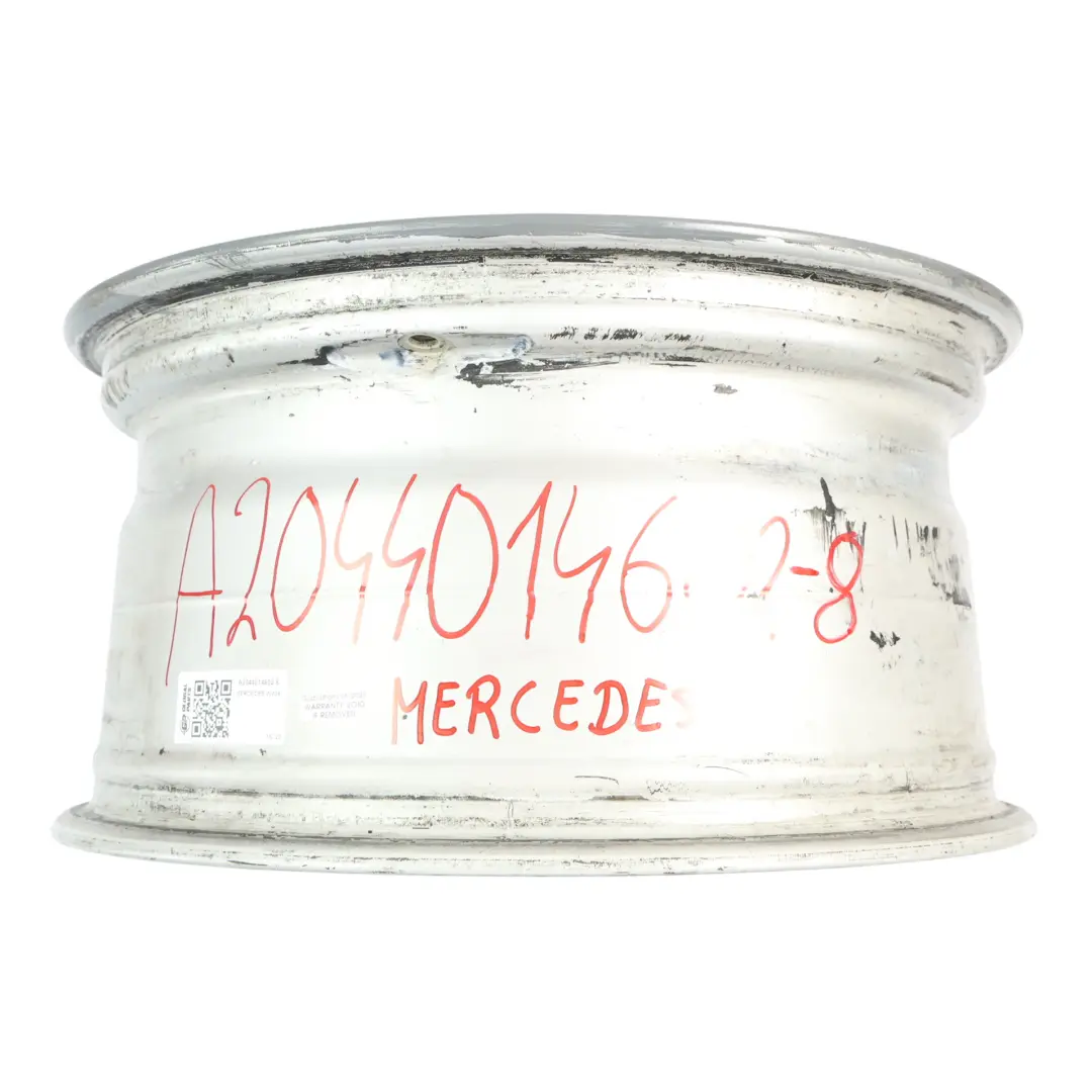  Llanta de aleación trasera Mercedes W204 AMG Gris 17" ET:58 8,5J - SKU A2044014602-8 - Número de pieza A2044014602