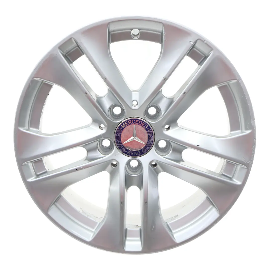 Mercedes W204 Felga Aluminiowa 16" ET:43 7J Double Spoke - SKU A2044017202-1 - Numer Części A2044017202
