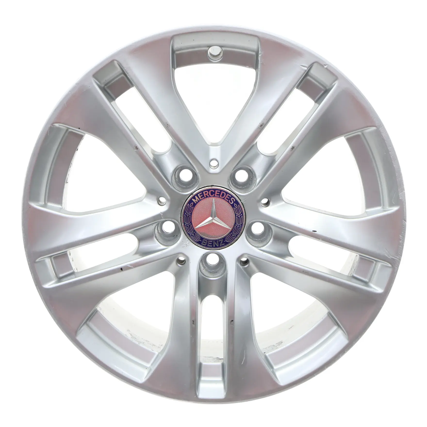 Mercedes W204 Leicht metall felge 16" ET:43 7J 5 Doppelspeiche A2044017202