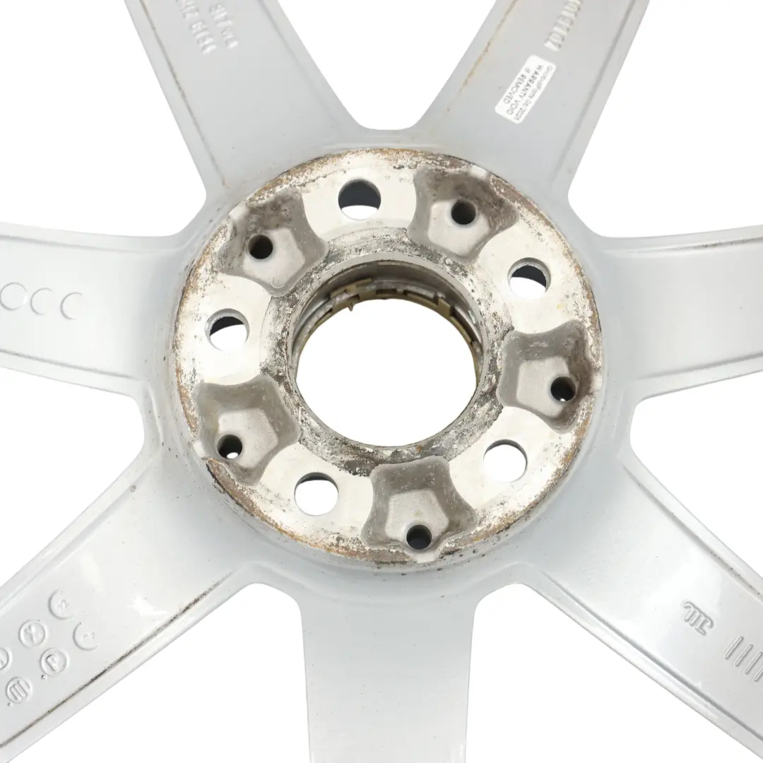 7-Spoke AMG Front Alloy Wheel Rim 18" 8,5J ET:54 pour Mercedes W204 à propos du numéro de pièce A2044019902 Mercedes W204 7-Spoke AMG Front Alloy Wheel Rim 18" 8,5J ET:54 - SKU A2044019902-1 - Numéro de pièce A2044019902