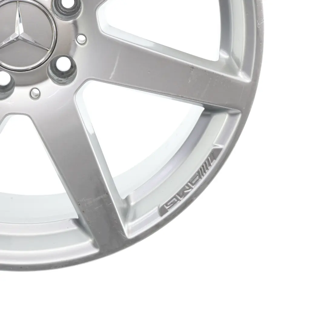 Mercedes W204 7-Spoke AMG Front Alloy Wheel Rim 18" 8,5J ET:54 - SKU A2044019902-1 - Numéro de pièce A2044019902