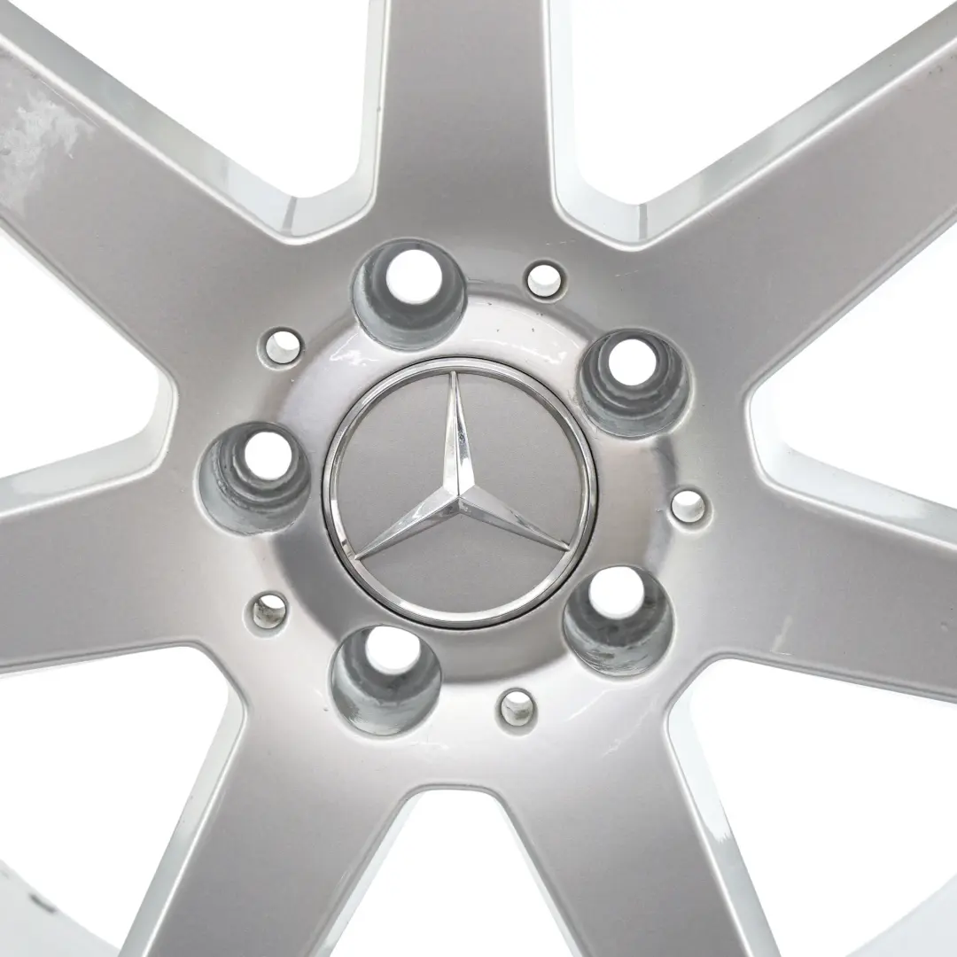 Mercedes W204 7-Spoke AMG Front Alloy Wheel Rim 18" 8,5J ET:54 - SKU A2044019902-1 - Numéro de pièce A2044019902