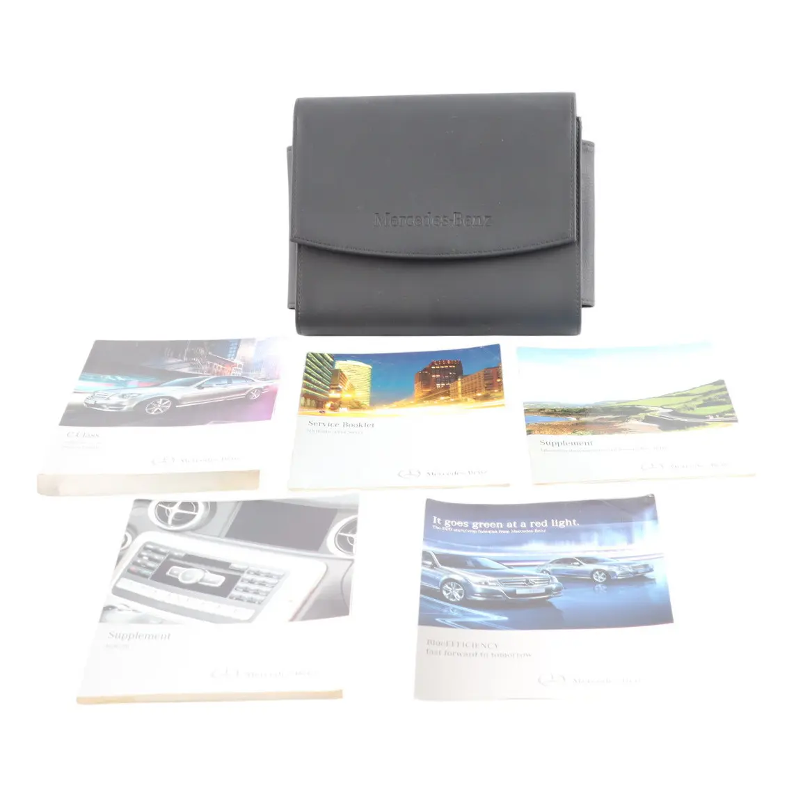 Mercedes W204 Owner's Handbook Service Booklet Case COMAND Manual A2045847100