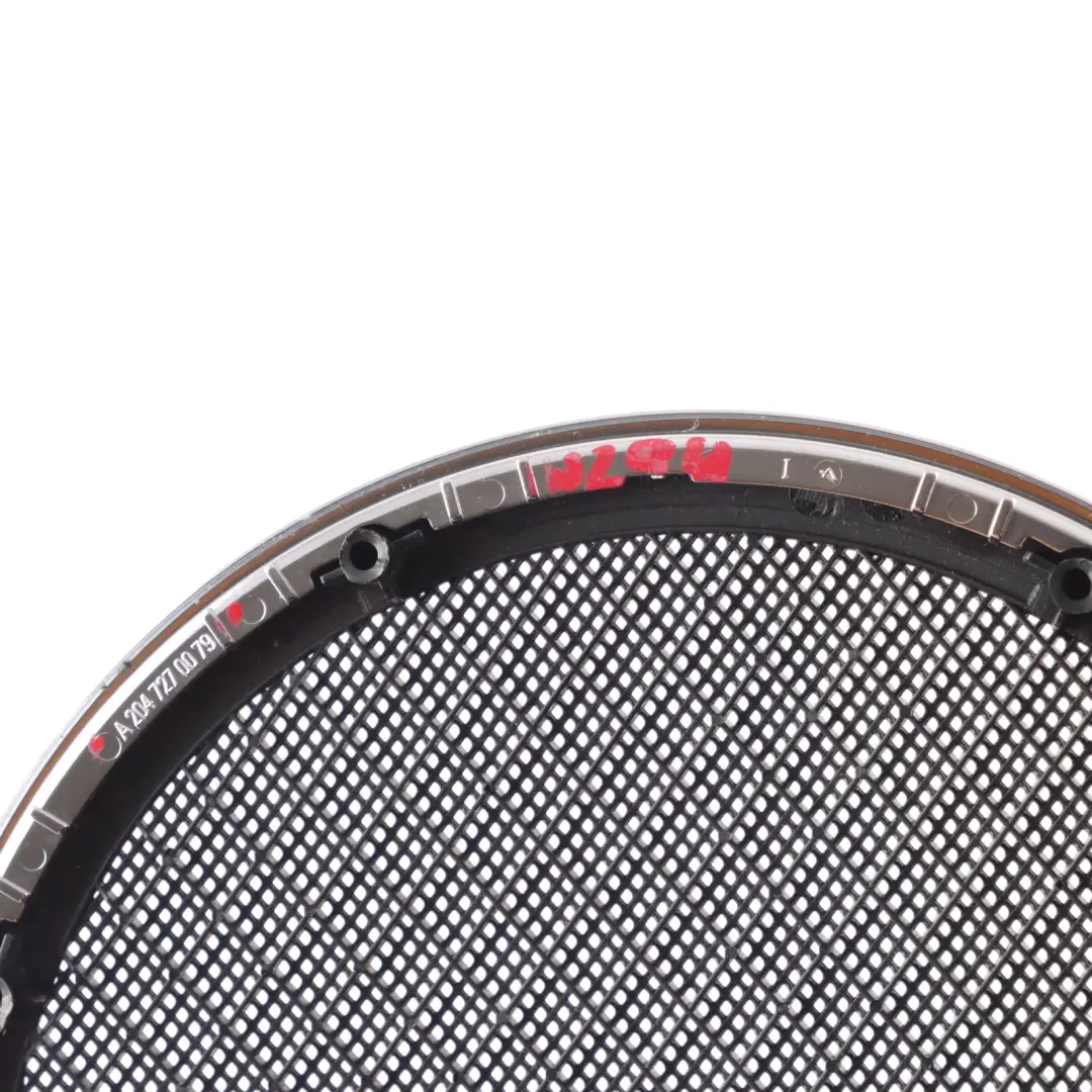 Mercedes W204 Tapa Altavoz Trasero Derecho Puerta Panel Moldura - SKU A2047270079 - Número de pieza A2047270079