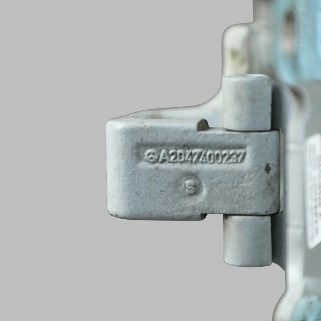 Trunk Hinge Right O/S Polar White 149 to Mercedes W204 Estate Rear with Part number A2047400237 Mercedes W204 Estate Rear Trunk Hinge Right O/S Polar White 149 - SKU A2047400237-POL - Part number A2047400237