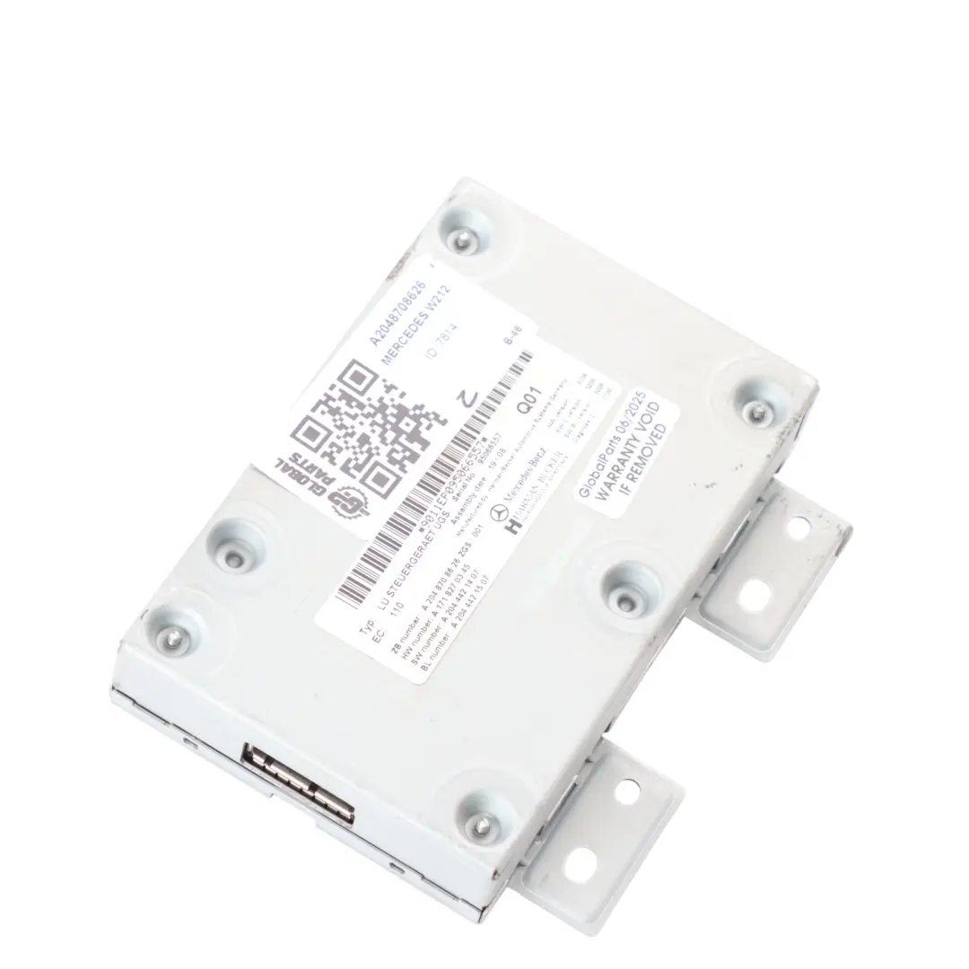 Media Interface Control Module Unit ECU to Mercedes W212 with Part number A2048708626 Mercedes W212 Media Interface Control Module Unit ECU - SKU A2048708626 - Part number A2048708626