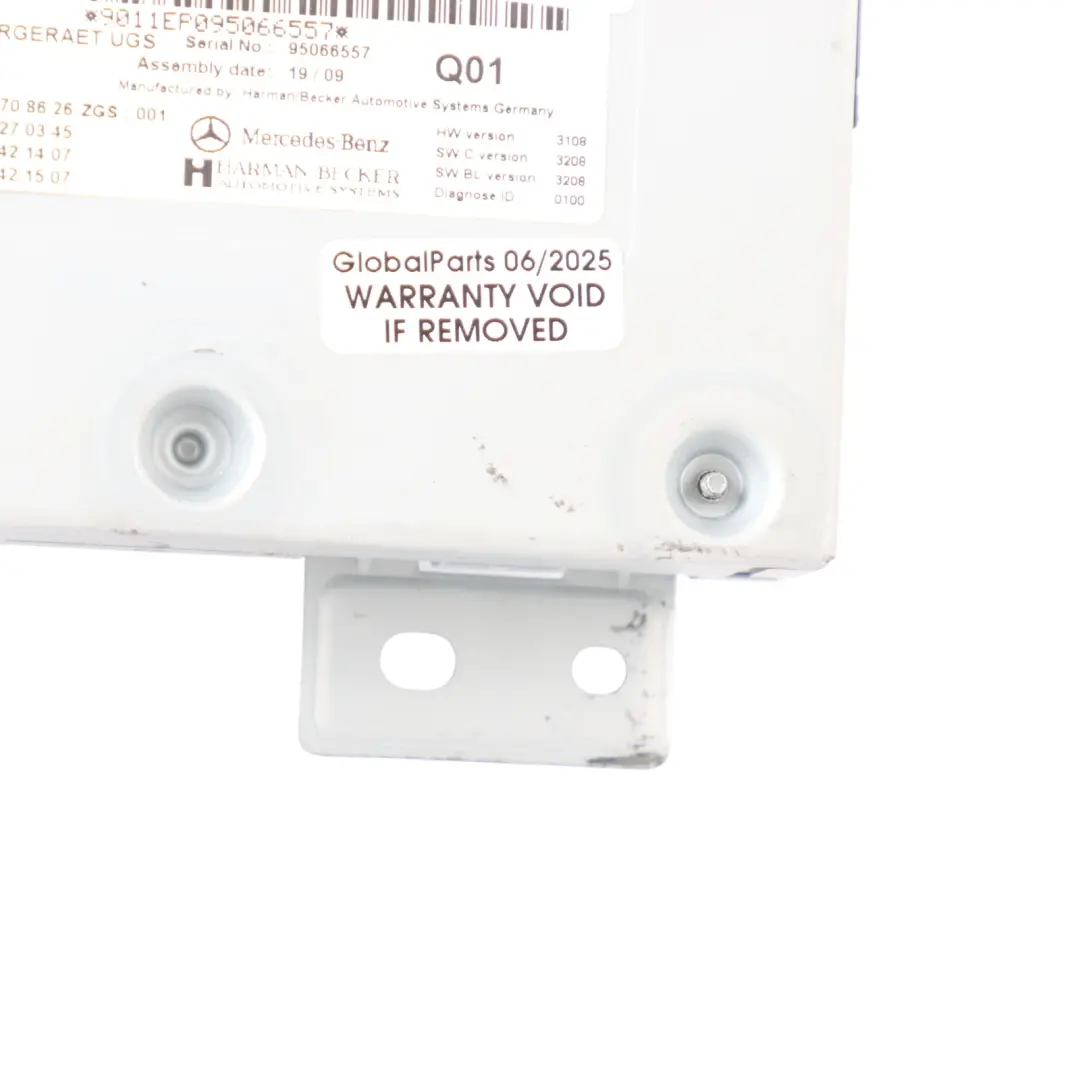 Mercedes W212 ECU Module De Commande D'Interface Multimédia - SKU A2048708626 - Numéro de pièce A2048708626