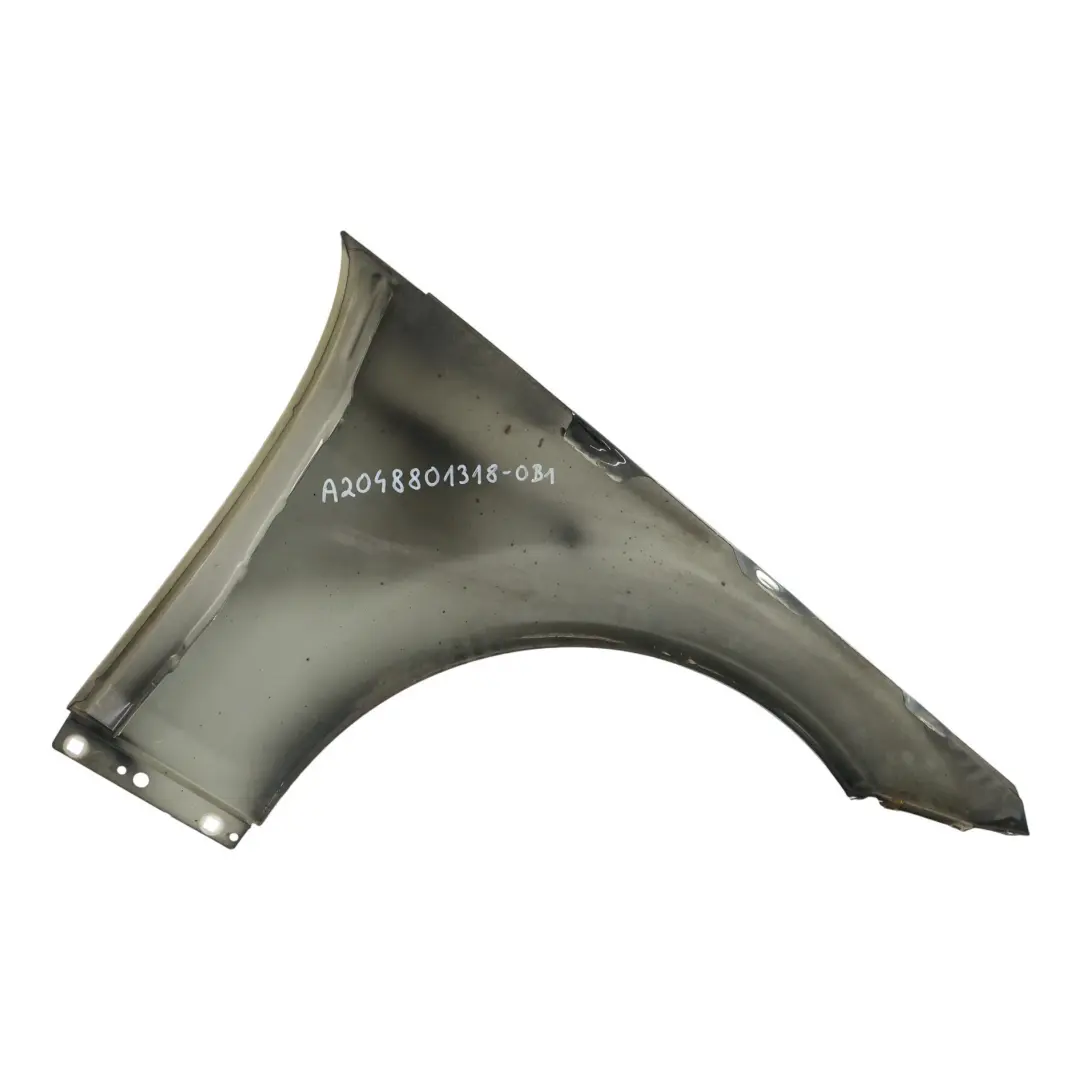 Side Wing Panel Front Left N/S Fender Obsidian Black Metallic 197 to Mercedes W204 with Part number A2048801318 Mercedes W204 Side Wing Panel Front Left N/S Fender Obsidian Black Metallic 197 - SKU A2048801318-OB1 - Part number A2048801318