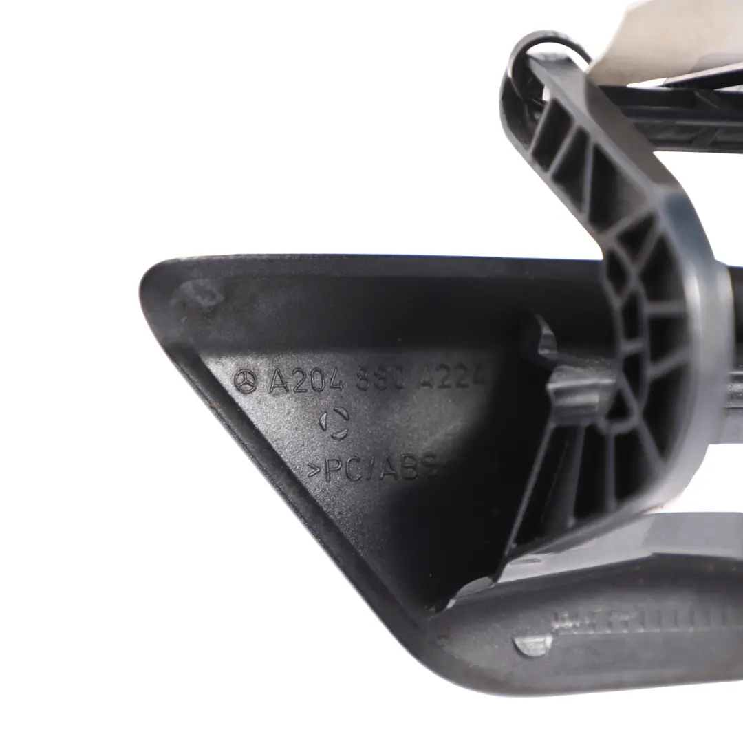 Headlight Washer Cover Front Left N/S Obsidian Flint Grey - 368 to Mercedes W204 with Part number A2048804224 Mercedes W204 Headlight Washer Cover Front Left N/S Obsidian Flint Grey - 368 - SKU A2048804224-FLG - Part number A2048804224