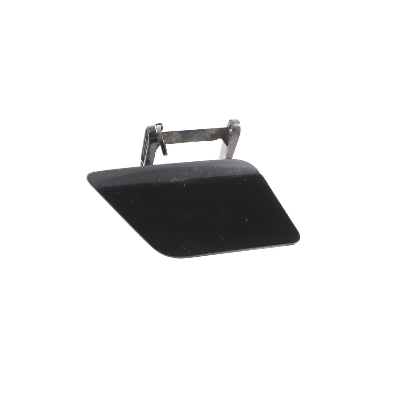 Mercedes W204 Headlight Washer Cover Right O/S Obsidian Black Metallic - 197