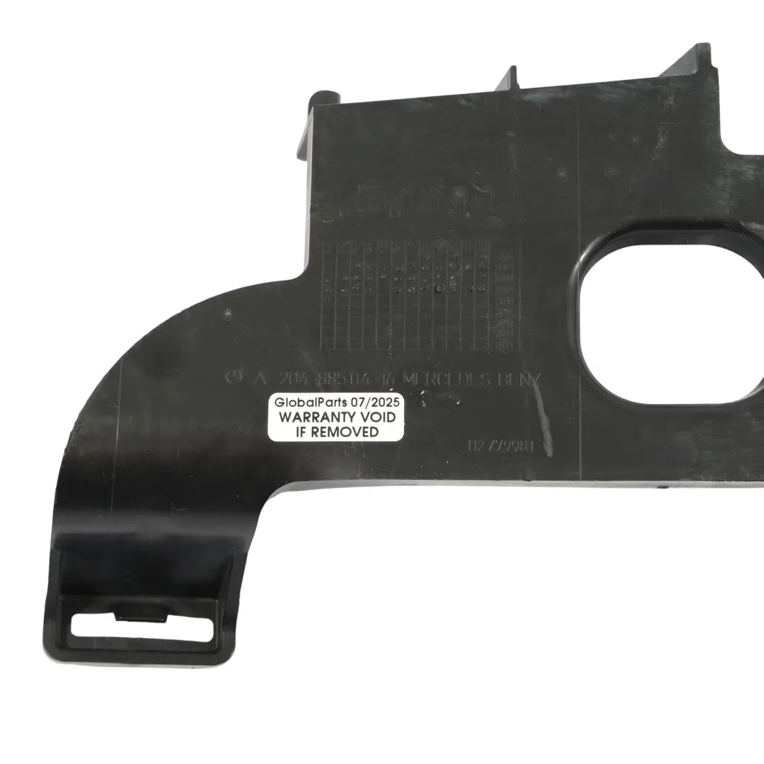Mercedes W204 Supporto Paraurti Anteriore Scorrevole A Destra - SKU A2048850416 - Numero di parte A2048850416