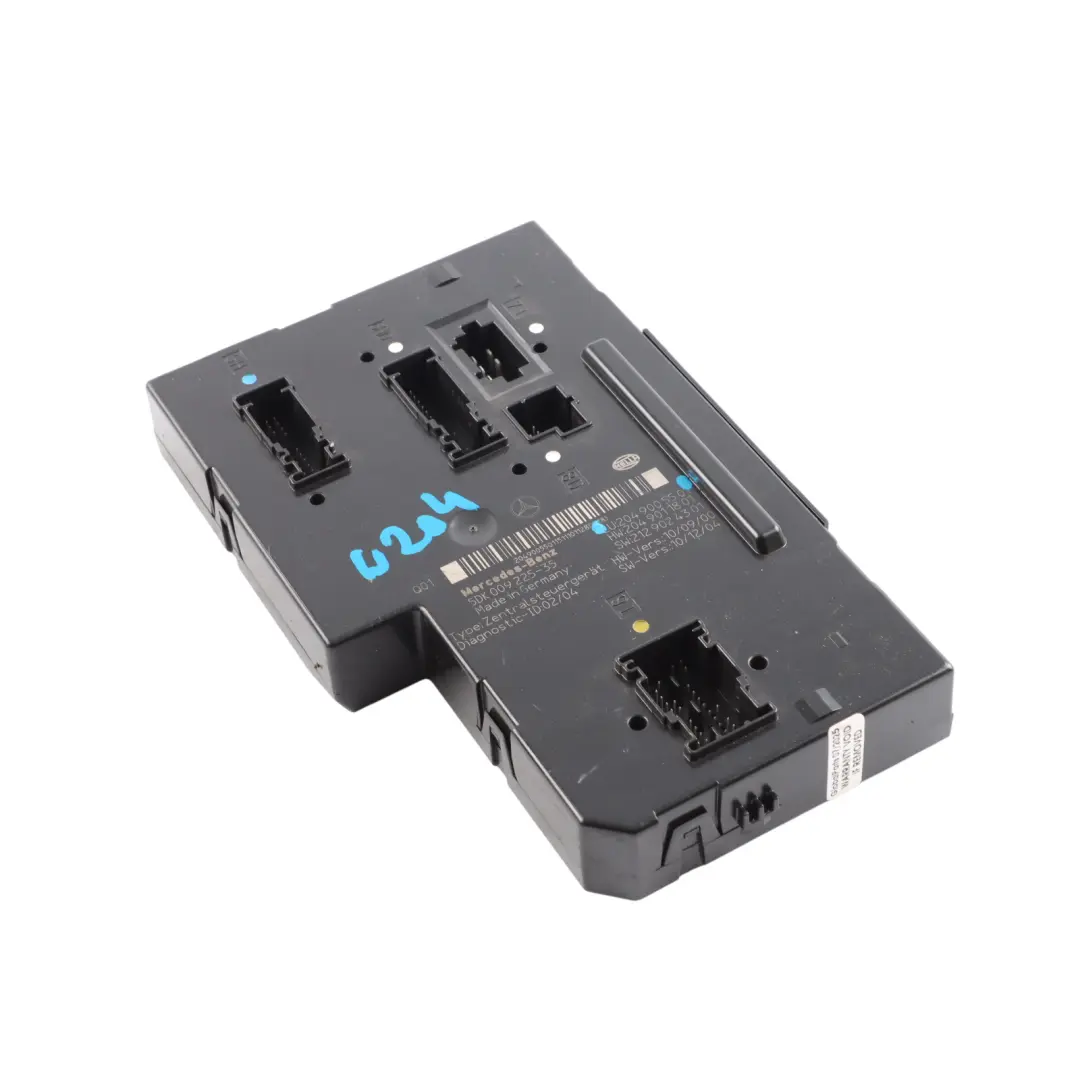 Mercedes W204 Rear SAM Module Fuse Box Relay Control Unit - SKU A2049005501 - Part number A2049005501