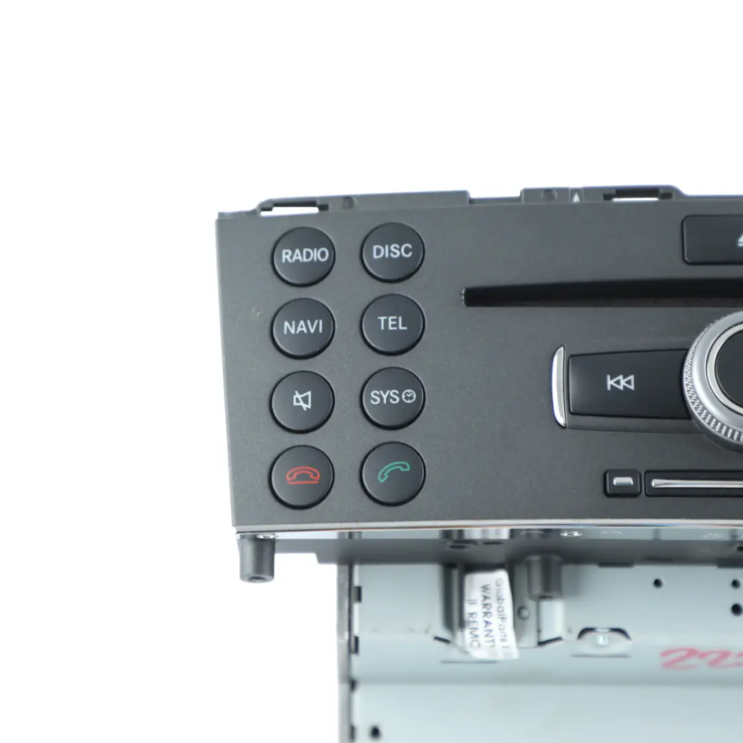 Mercedes W204 Radio CD Player COMAND Stereo Sat Nav Head Unit - SKU A2049061002-1 - Part number A2049061002