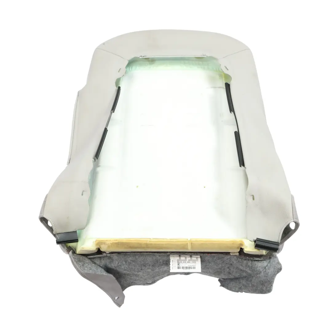 Mercedes W204 Seat Backrest Cover Front Left N/S Covering Cloth Leather Grey - SKU A2049102347-9 - Part number A2049102347