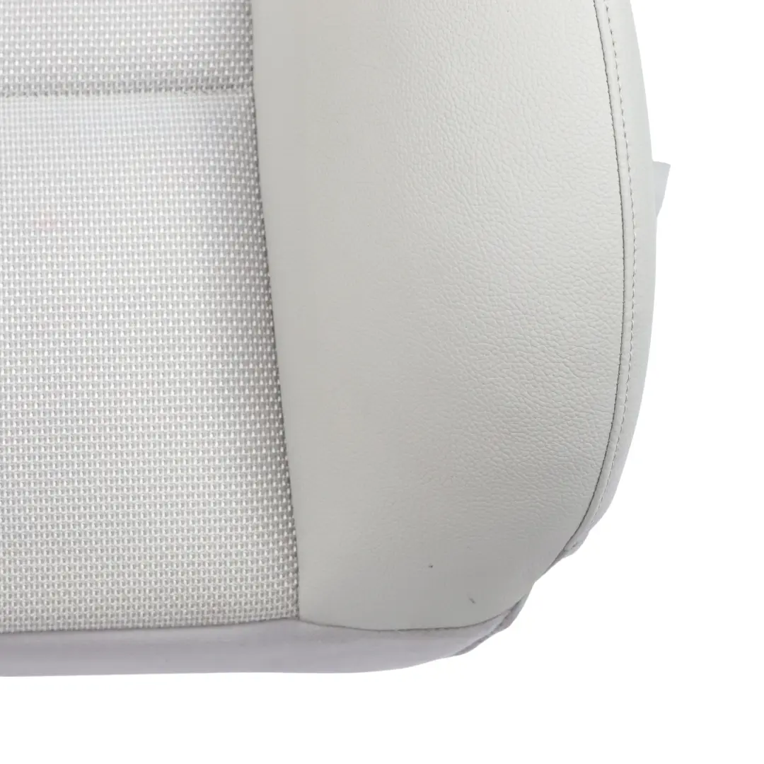 Mercedes W204 Seat Backrest Cover Front Left N/S Covering Cloth Leather Grey - SKU A2049102347-9 - Part number A2049102347